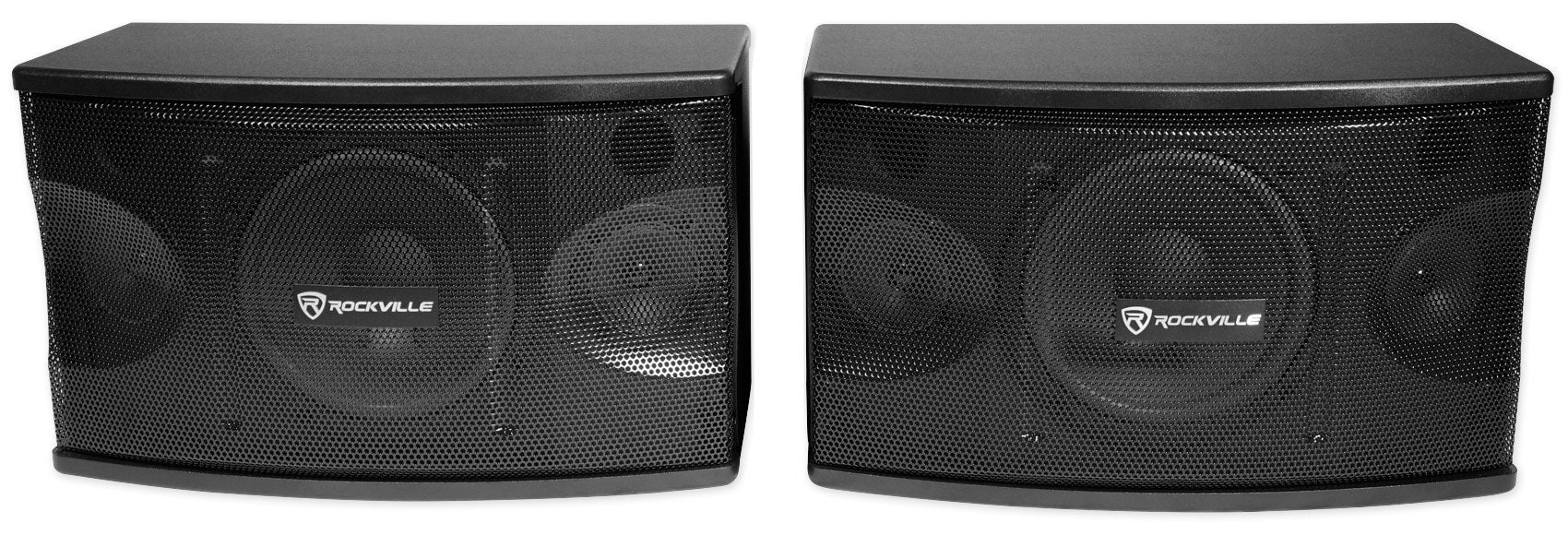KPS80 8" Karaoke Speakers 2-Pack + Powered Mixer + Wireless Mic System Bundle - Image 23