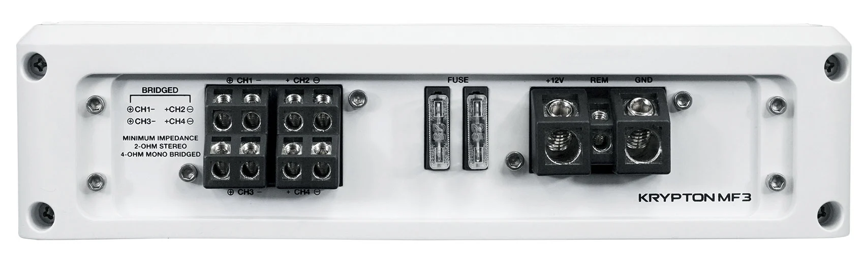 KRYPTON MF3 White Marine Amplifier + RMWK4 Marine Wire Kit Bundle - Image 18