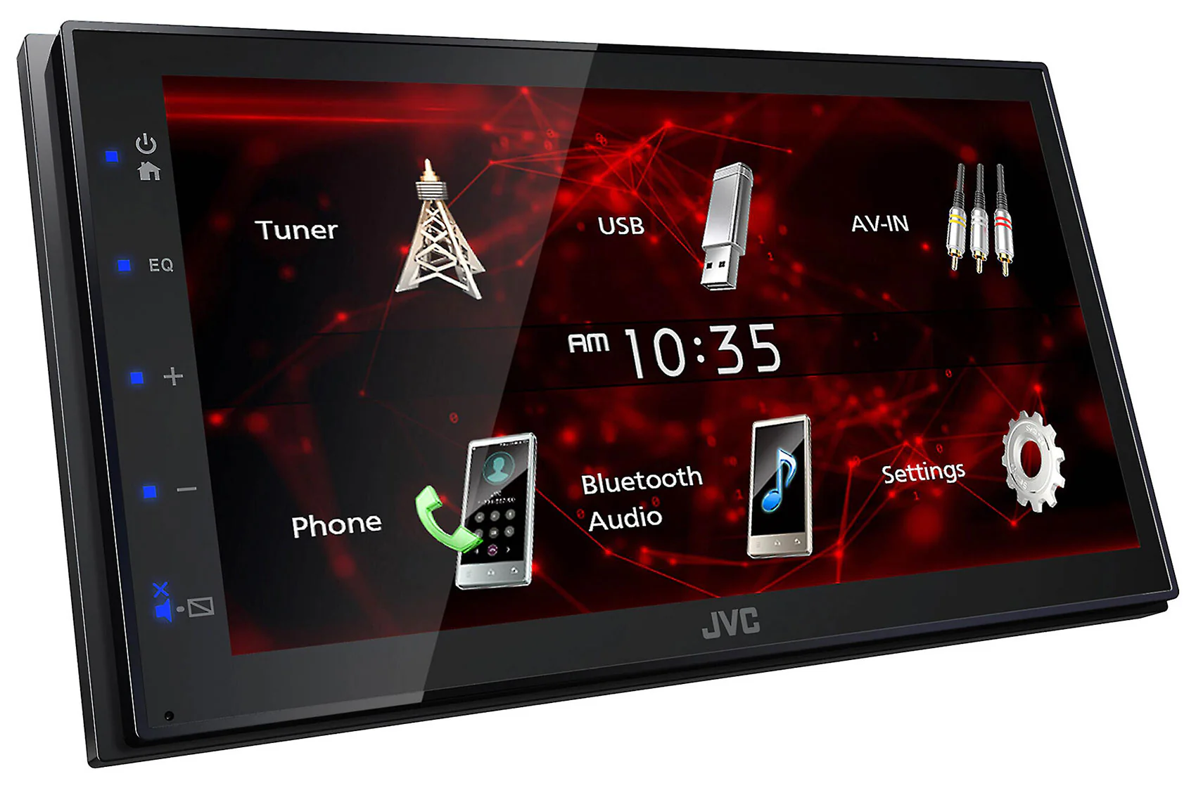 JVC KW-M180BT 6.8" Car Monitor iPhone Android Bluetooth Receiver w/USB+Camera - Image 9