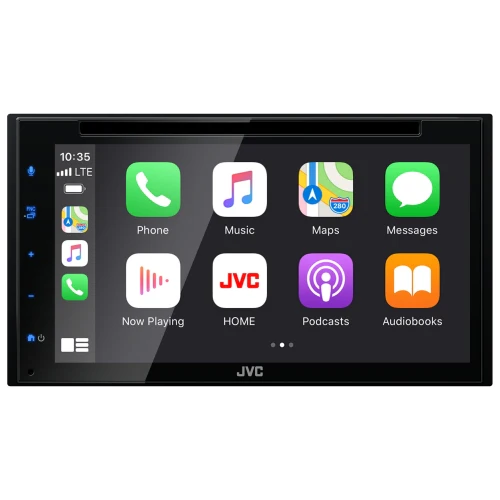 JVC KW-V66BT 6.8" CD/DVD Player Apple Carplay Bluetooth Android Receiver+Camera - Image 12