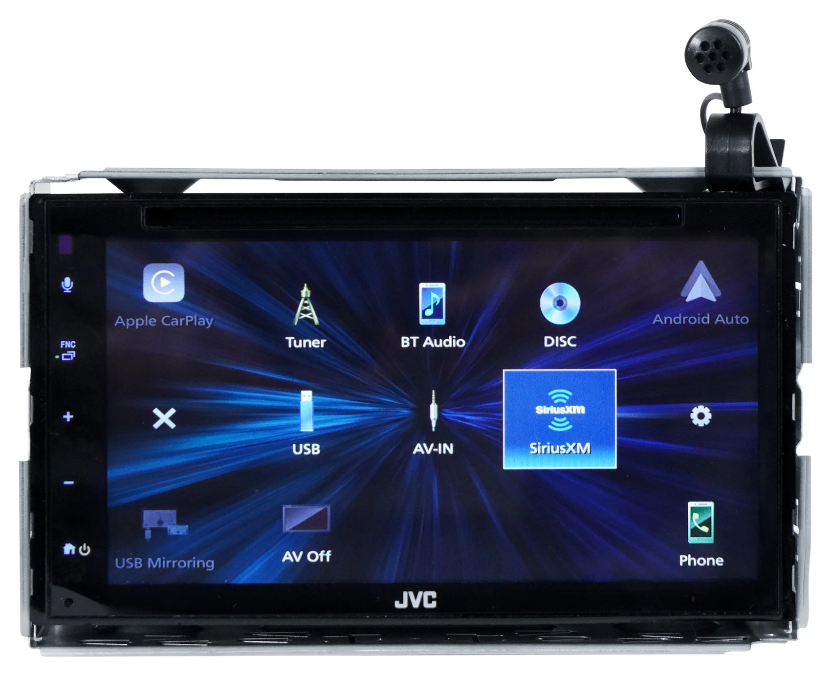 JVC KW-V66BT 6.8" Car CD/DVD Player Apple Carplay Android Receiver+Backup Camera - Image 8