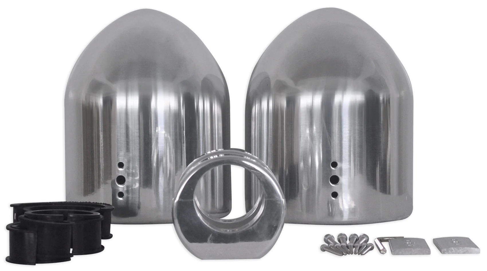 MAC65S Polished 6.5" Tower Speaker Pods 2-Pack + MAC360C Swivel Clamps Bundle - Image 18