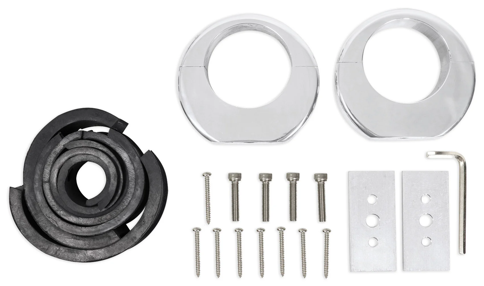 MAC65S Polished 6.5" Tower Speaker Pods 2-Pack + MAC360C Swivel Clamps Bundle - Image 20