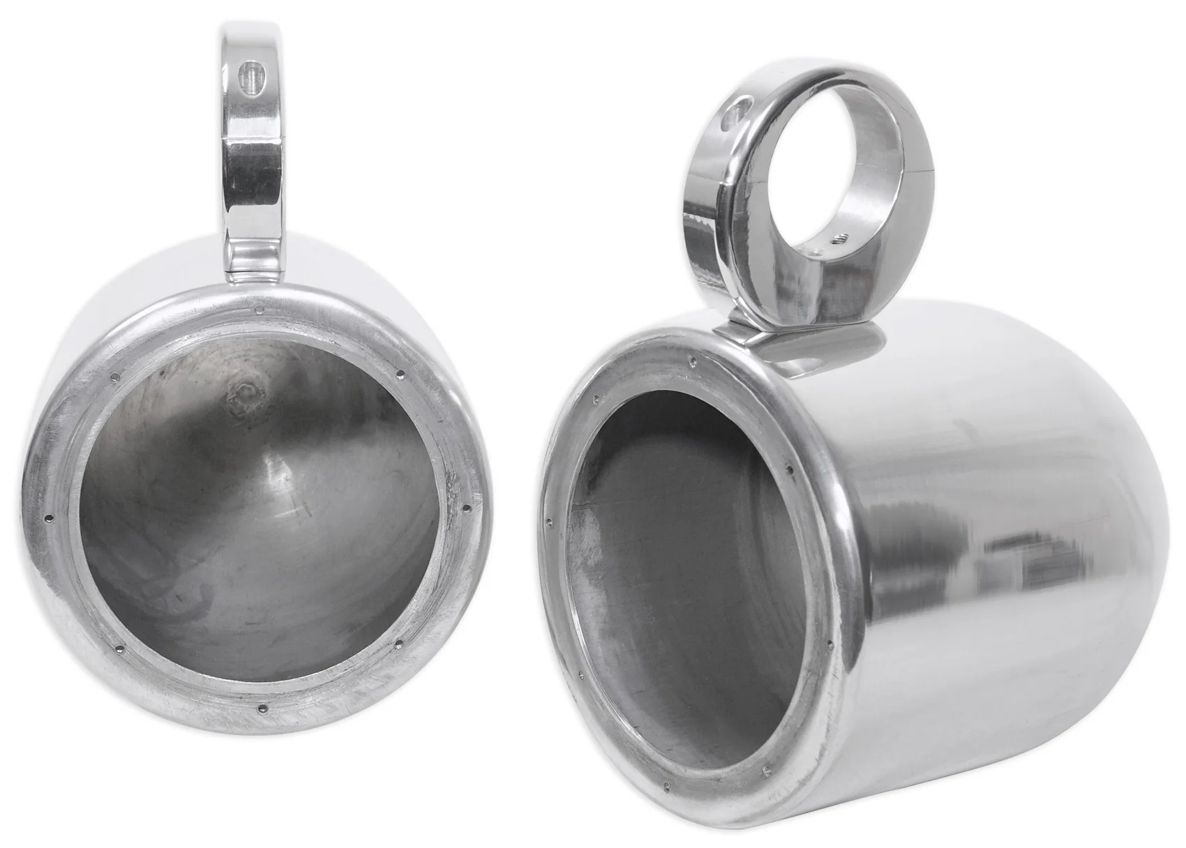 MAC65S Polished 6.5" Tower Speaker Pods 2-Pack + MacSwivelS Clamps Bundle - Image 5