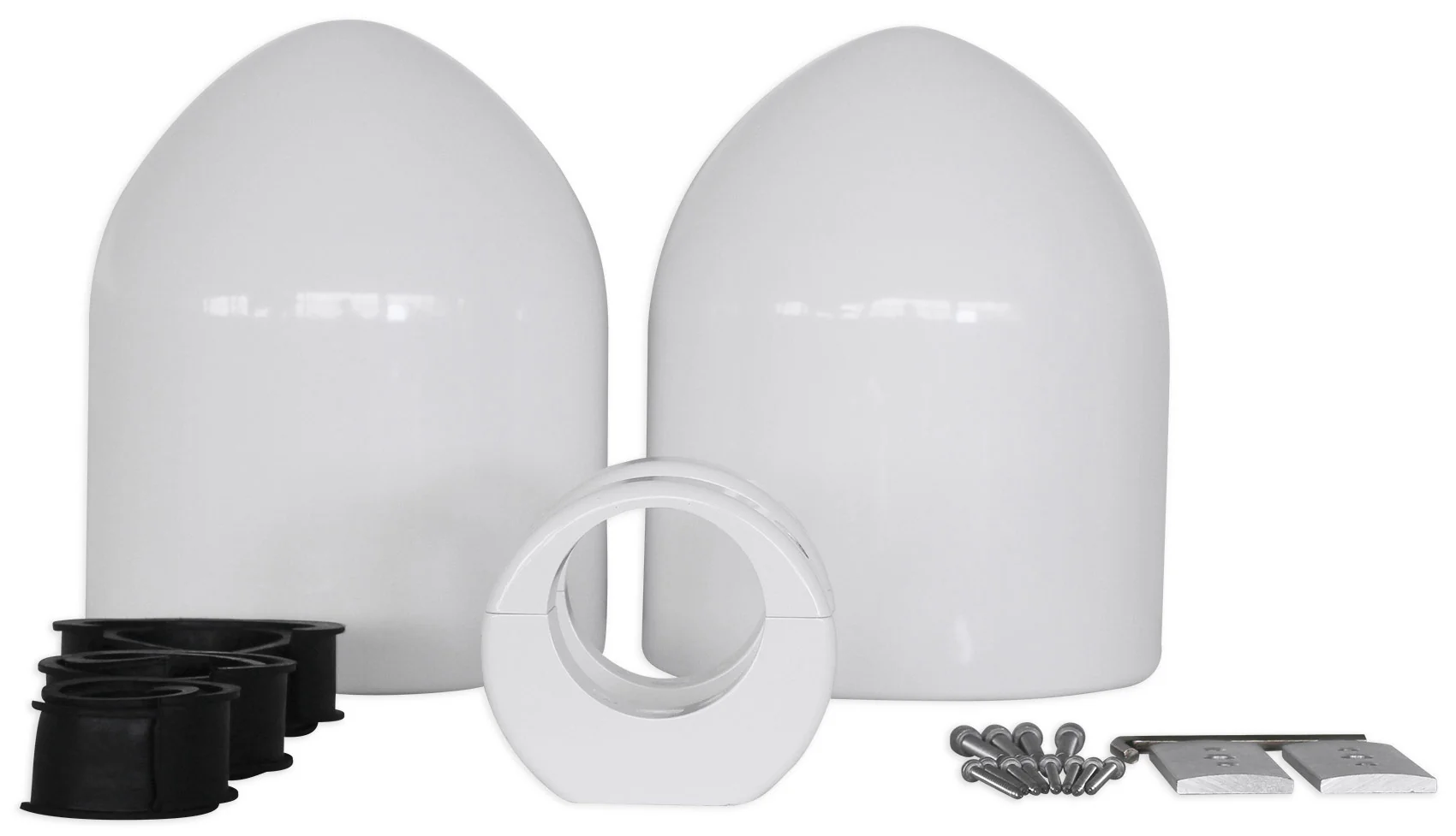 MAC65W White 6.5" Tower Speaker Pods 2-Pack + MAC360W Swivel Clamps Bundle - Image 18
