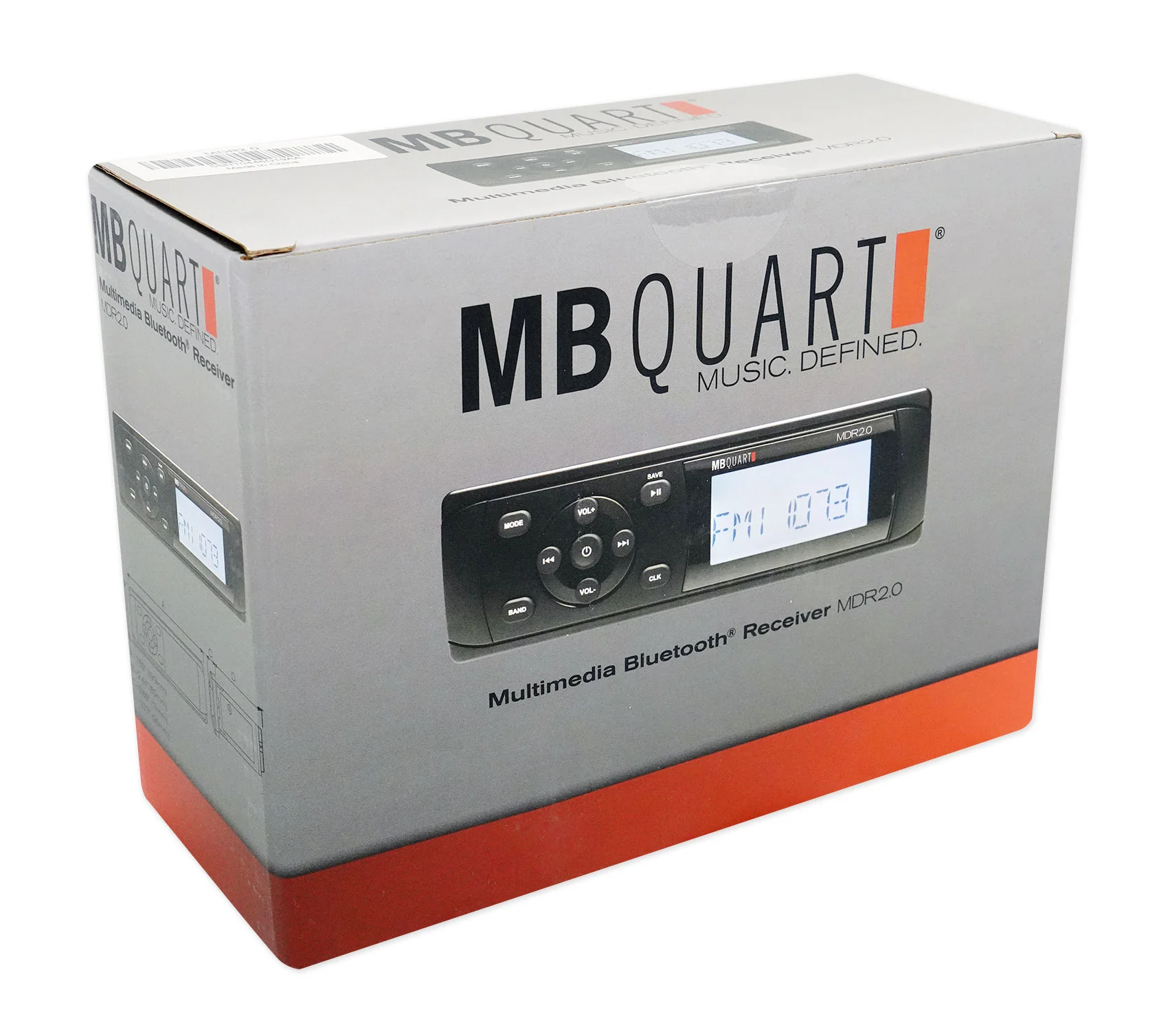 MB Quart MDR2.0 Marine/Boat Bluetooth/USB Receiver+(4) 6.5" LED Tower Speakers - Image 10