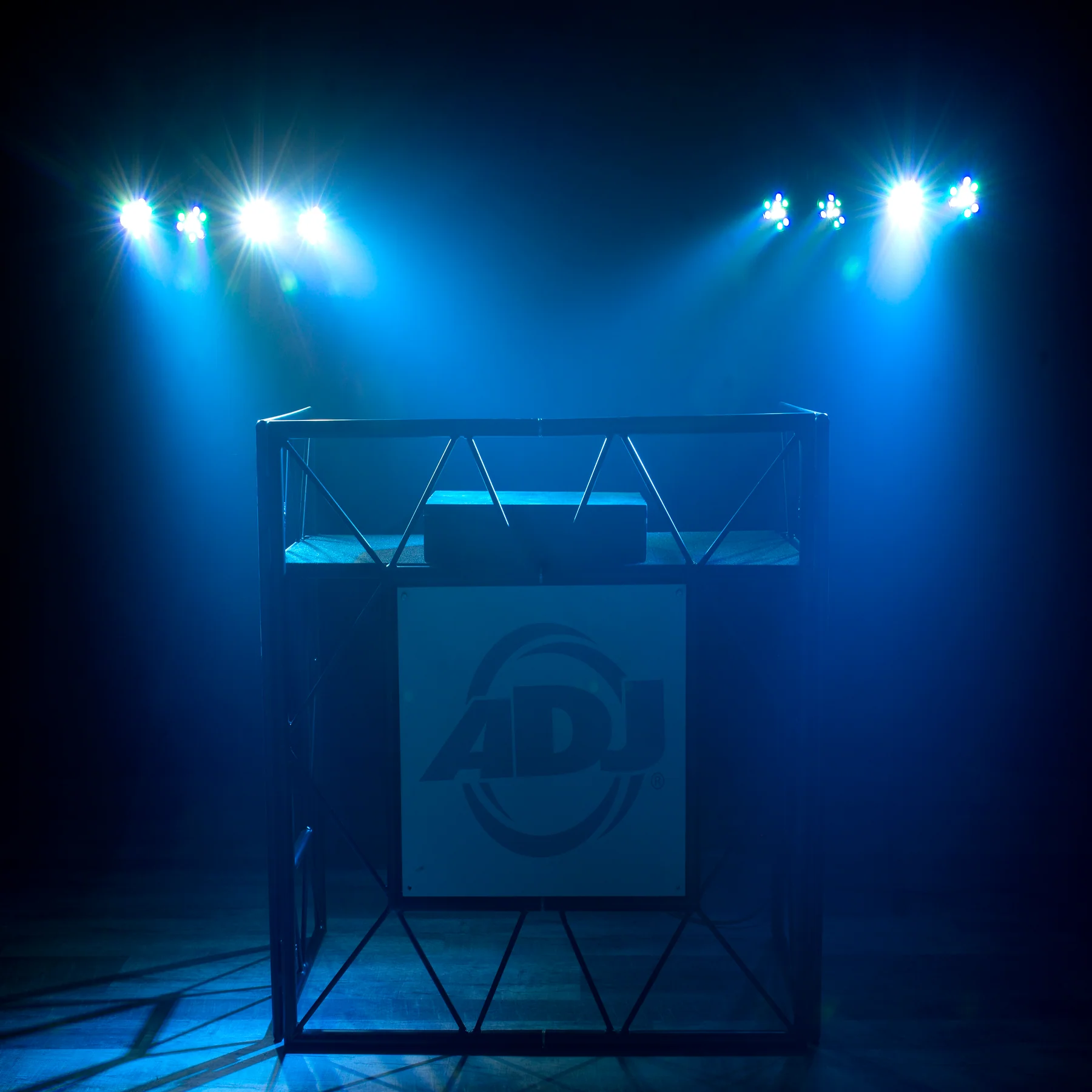 Eliminator Mini Par Bar Light System w/ 4x LED Par Lights+Stand+Remote+Bag+Cable - Image 9