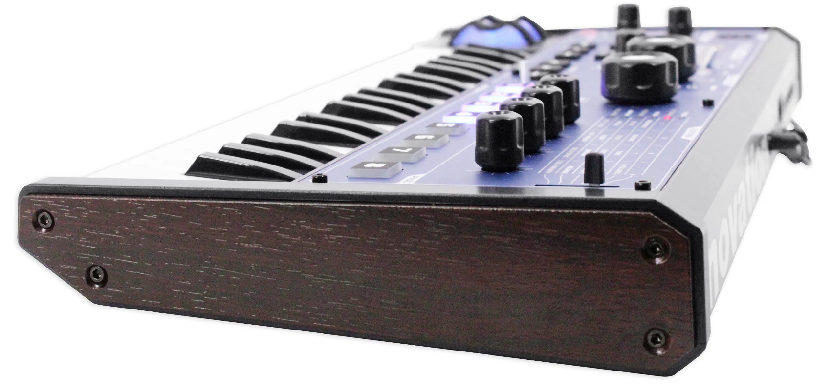 Novation MiniNova 37-Key USB MIDI Keyboard Synthesizer+Hydraulic Air Lift Bench - Image 14