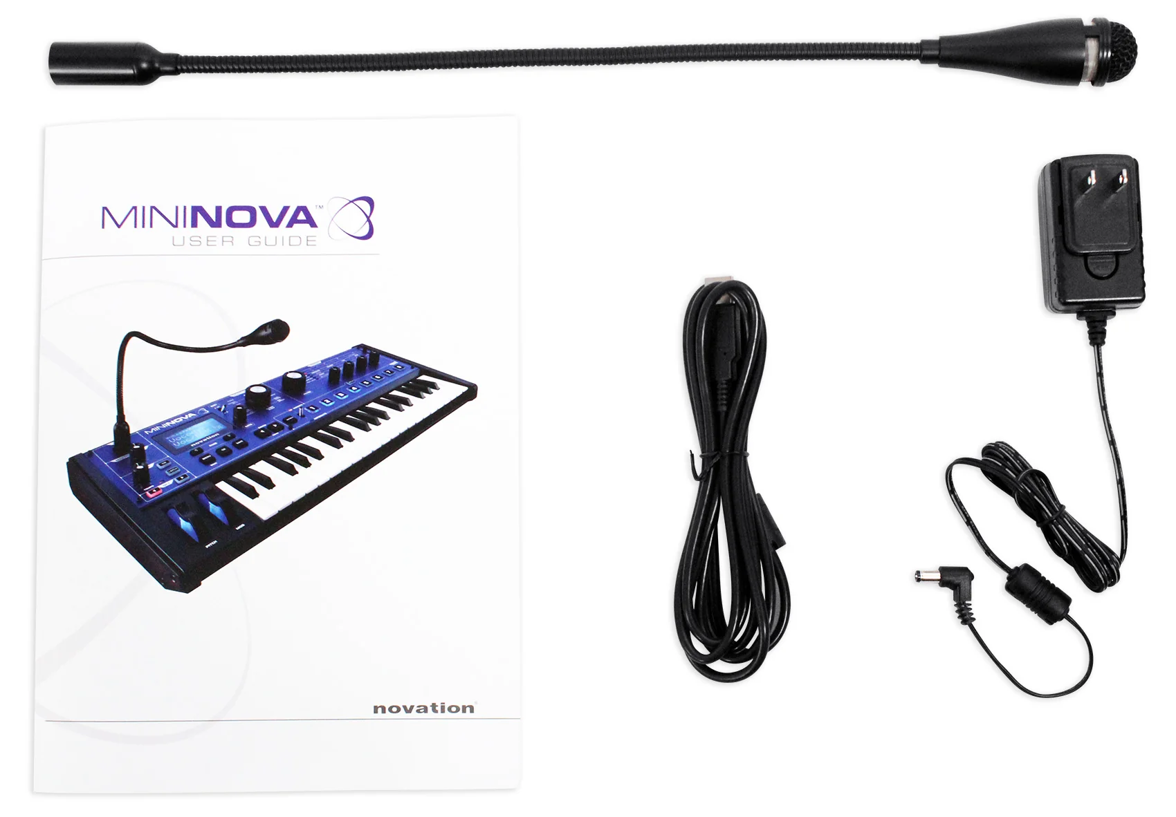 Novation MiniNova 37-Key USB MIDI Keyboard Synthesizer+Hydraulic Air Lift Bench - Image 16