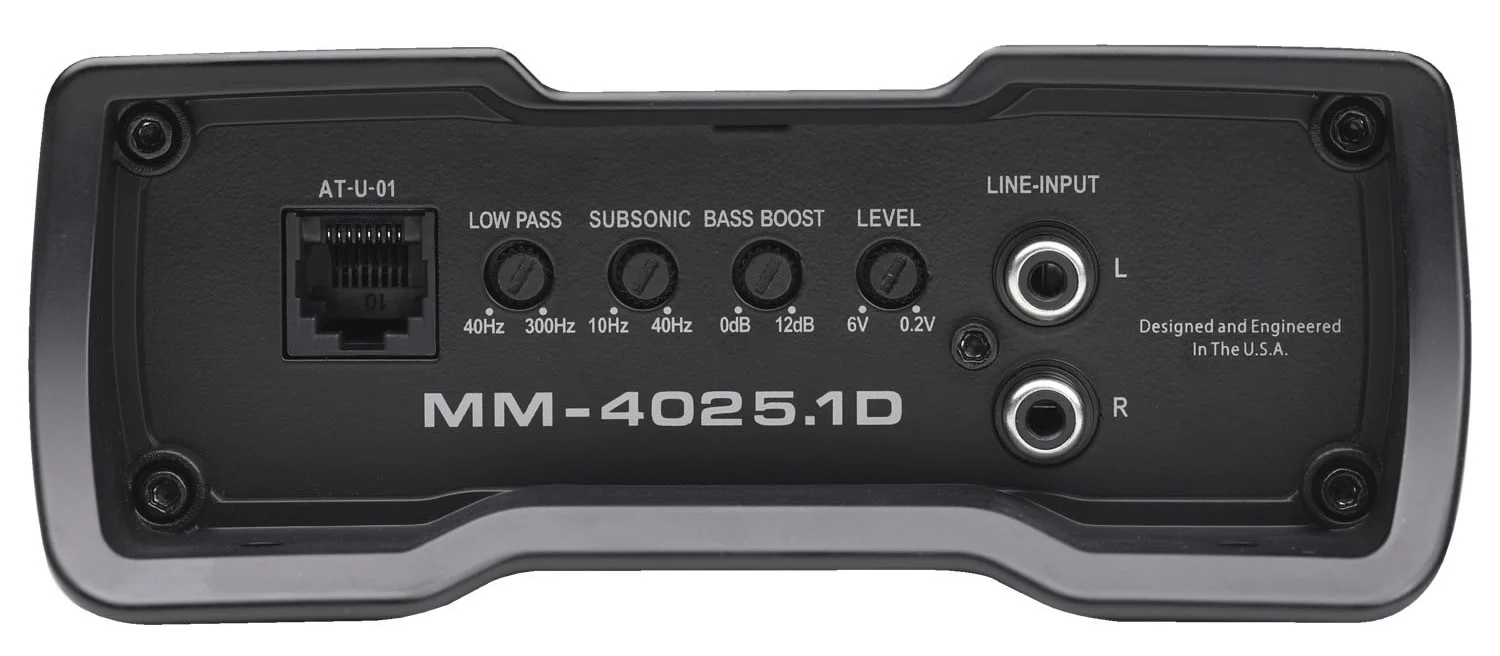 Autotek MM-4025.1D 4000 Watt 1 Ohm Mono Amplifie+Bass Remote+Amp Wire Kit - Image 9