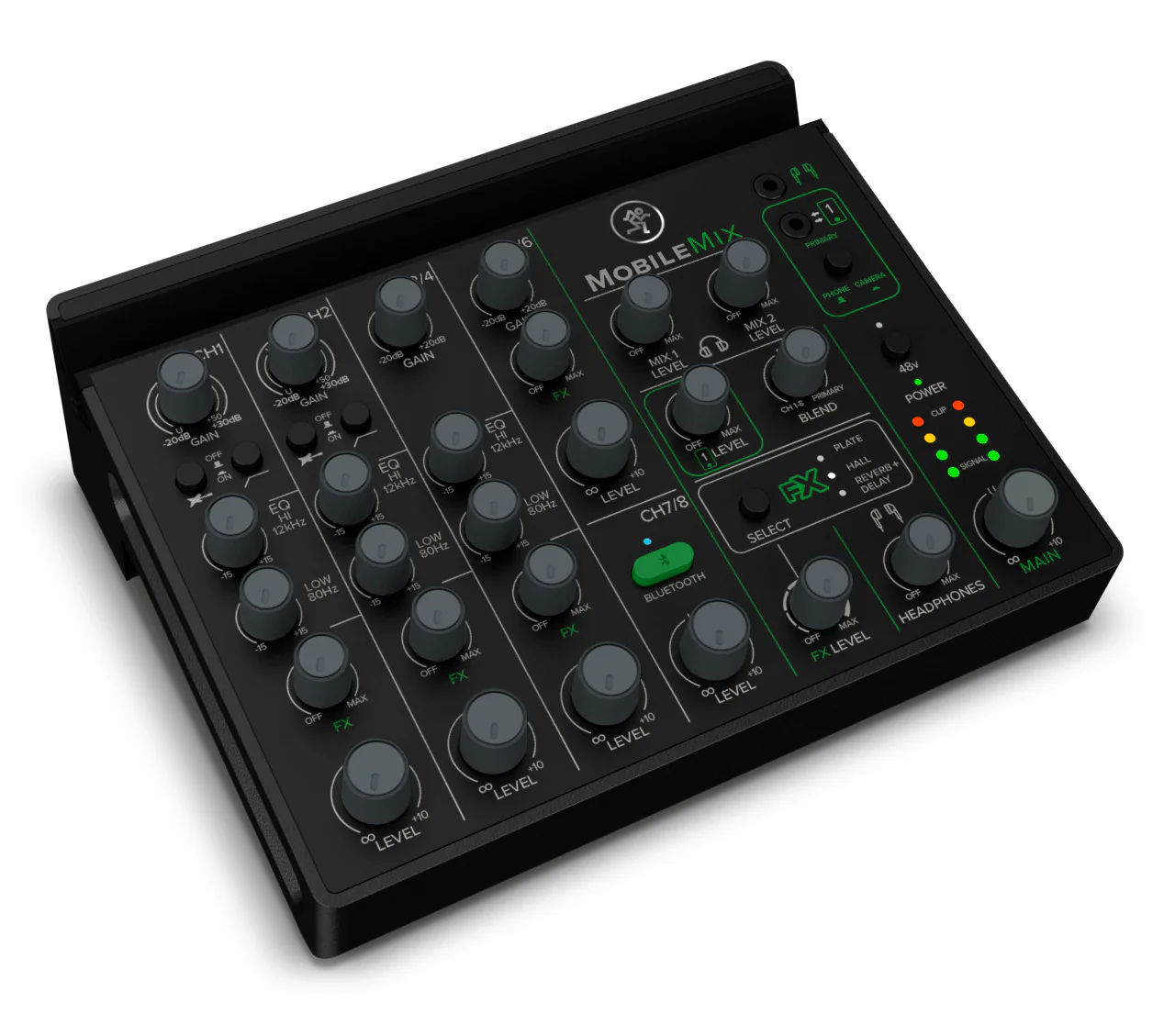 Mackie MobileMix USB-Battery Powered Phone/Tablet Streaming Mixer + XLR Cable - Image 2