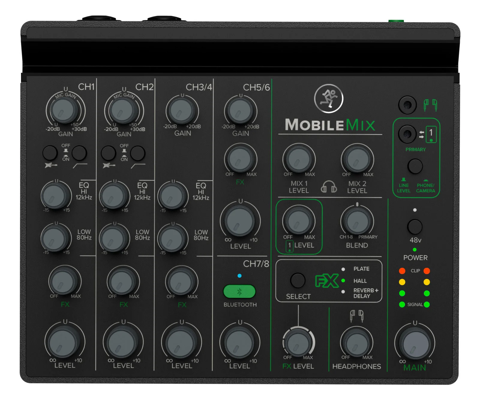 Mackie MobileMix USB-Battery Powered Phone/Tablet Streaming Mixer + XLR Cable - Image 5
