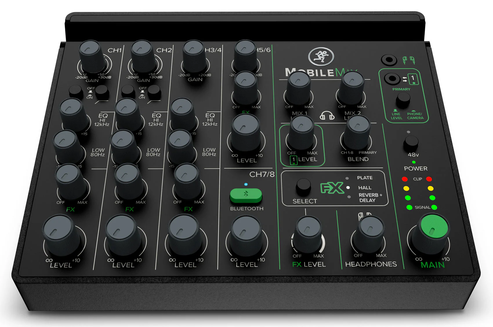 Mackie MobileMix USB-Battery Powered Phone/Tablet Streaming Mixer + XLR Cable - Image 6