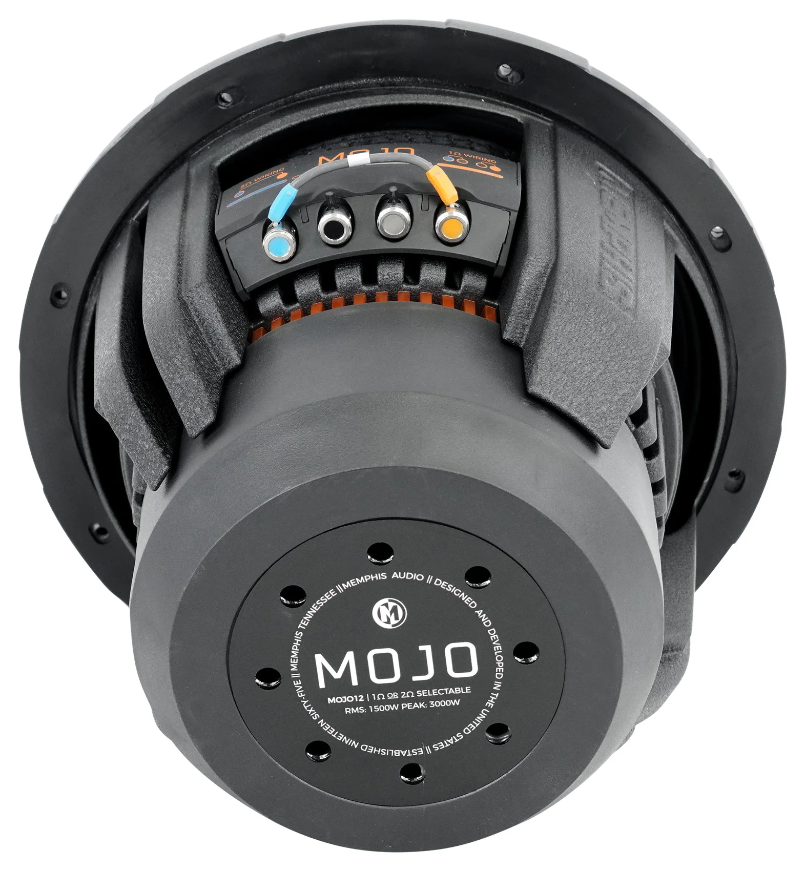 Memphis Audio MOJO 1212 12" 3000w Competition Subwoofer+Vented Sub Box Enclosure - Image 10