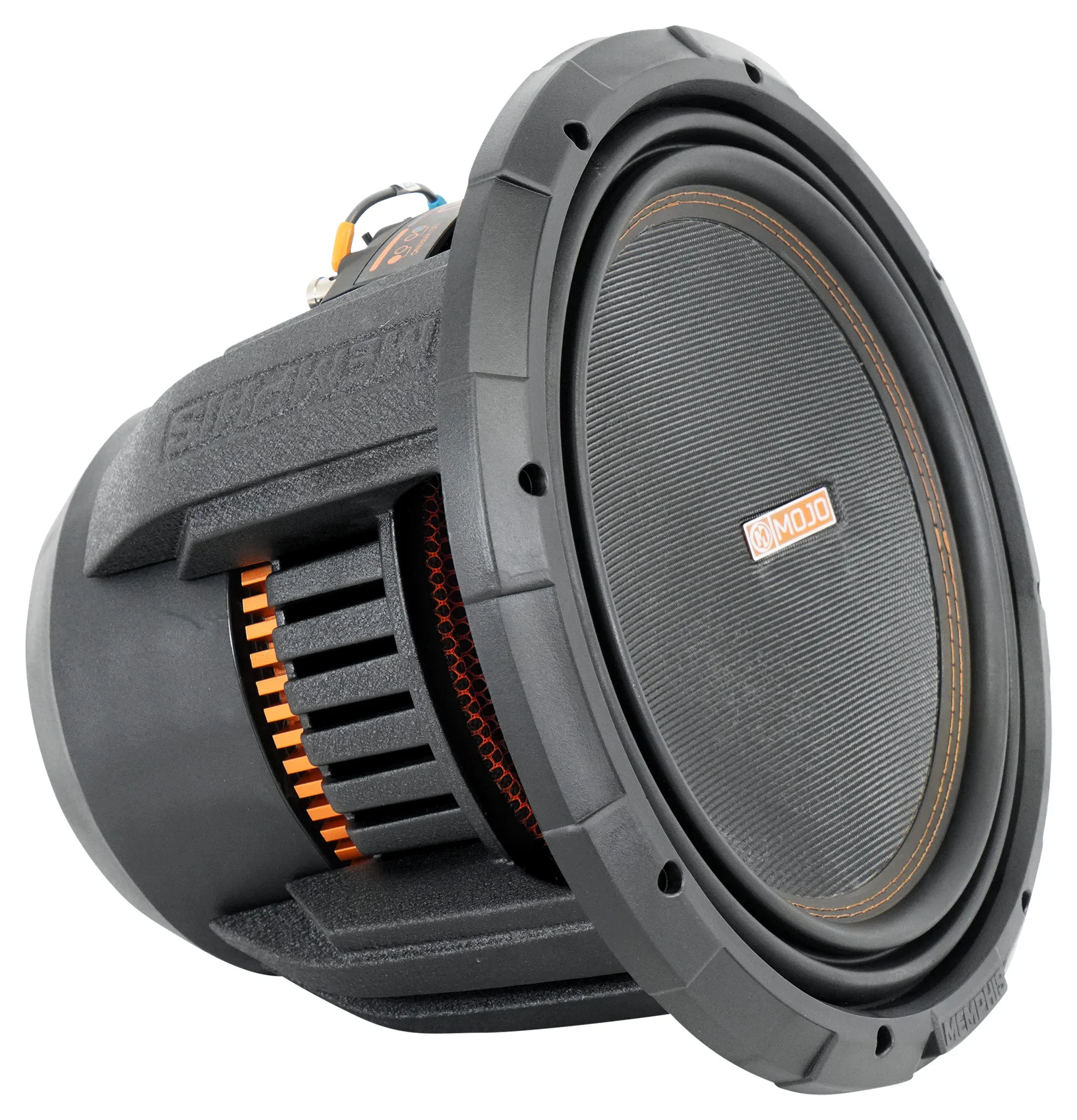 Memphis Audio MOJO 1212 12" 3000w Competition Subwoofer+Vented Sub Box Enclosure - Image 7