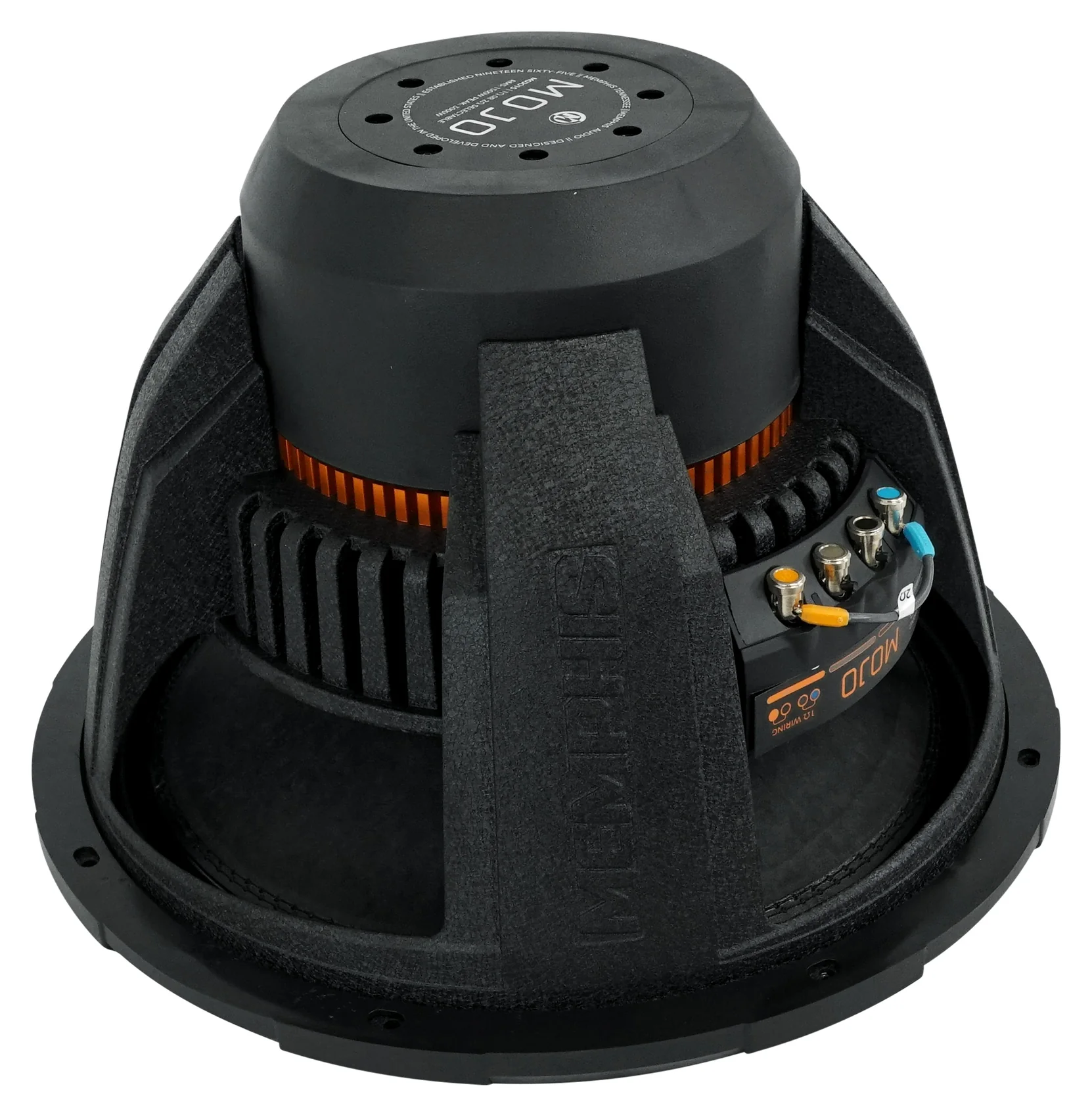 Memphis Audio MOJO 1512 15" 3000w Competition Subwoofer+Mono Amplifier+Amp Kit - Image 9