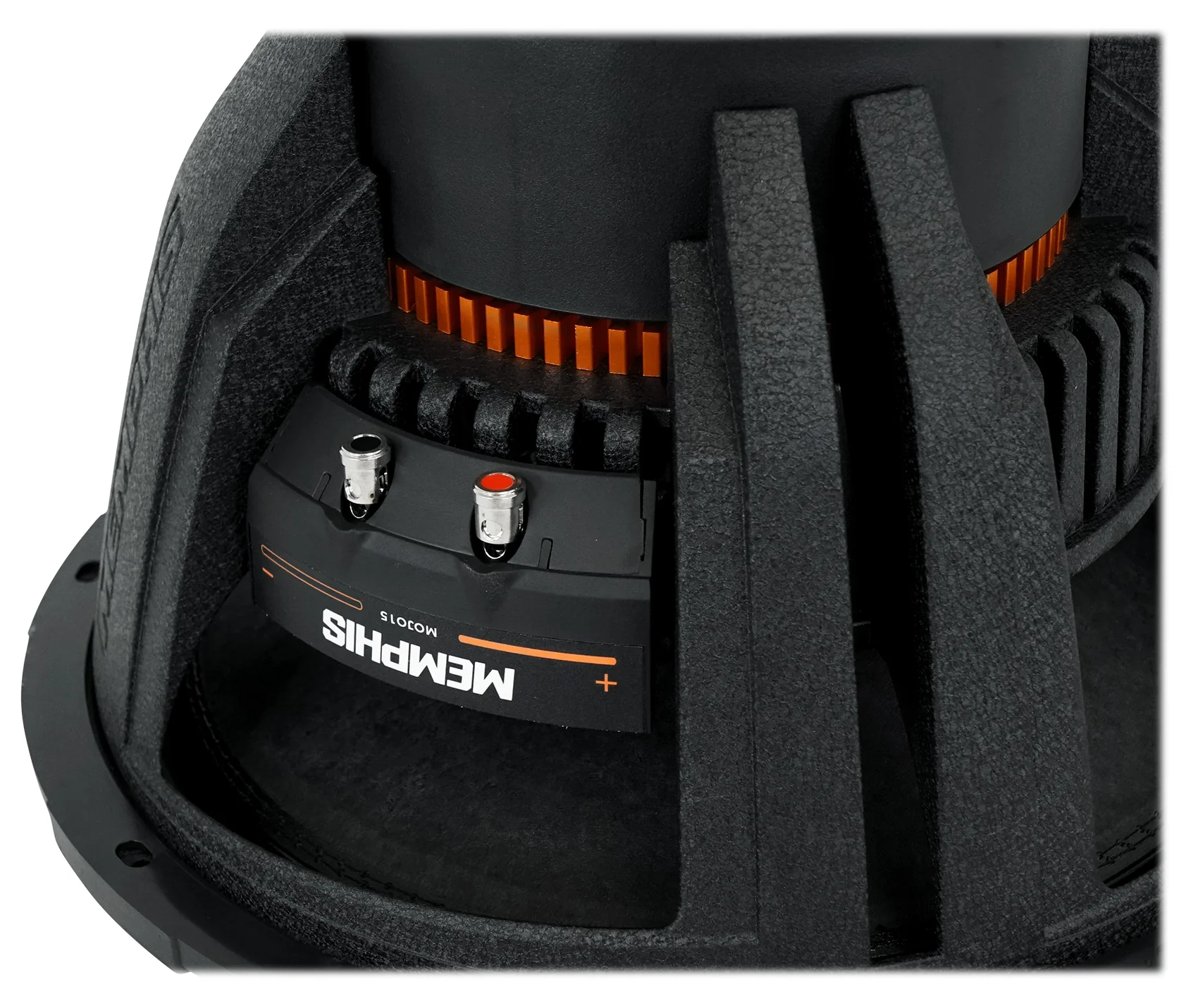 Memphis Audio MOJO 1512 15" 3000w Competition Subwoofer+Vented Sub Box Enclosure - Image 7
