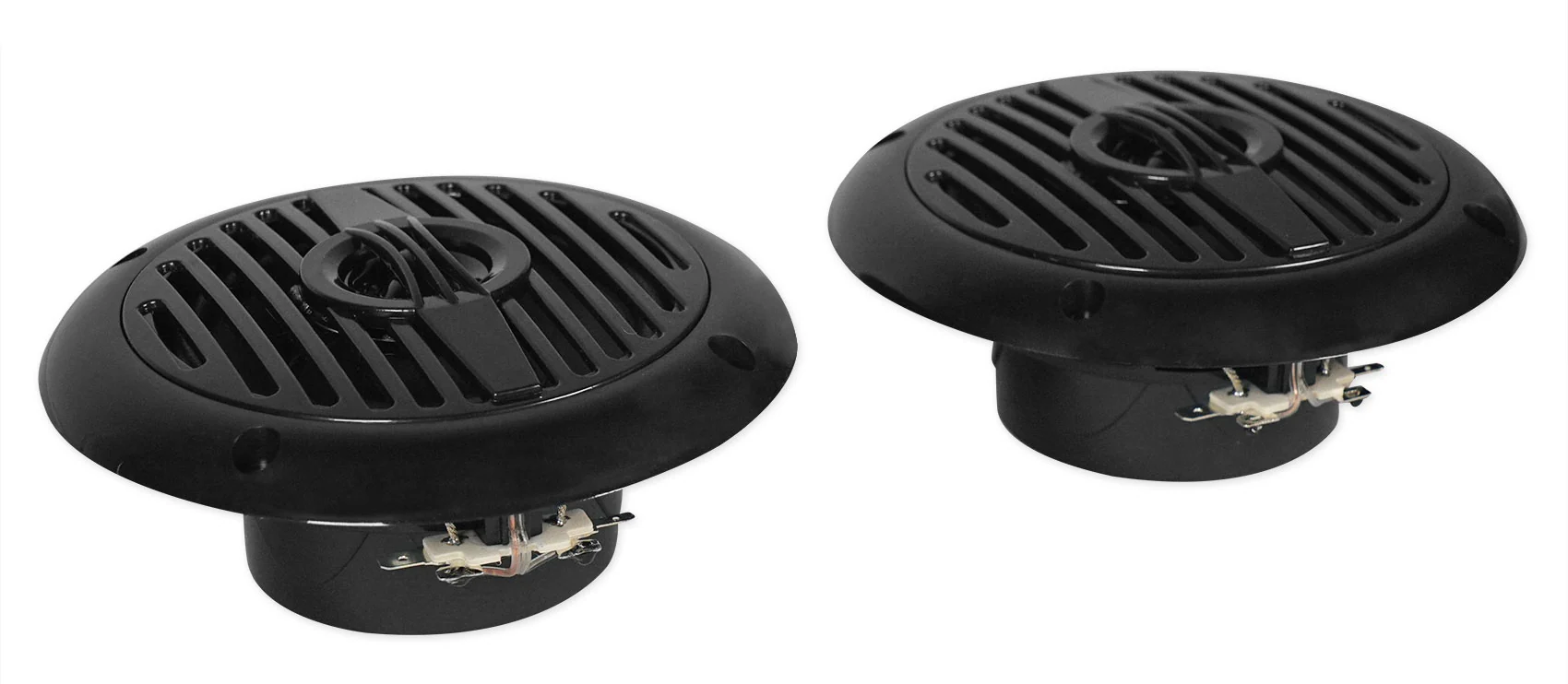 MS40B Black 4" Marine Speakers + MUD50.2 Amp + MAC40B Pods Bundle - Image 8