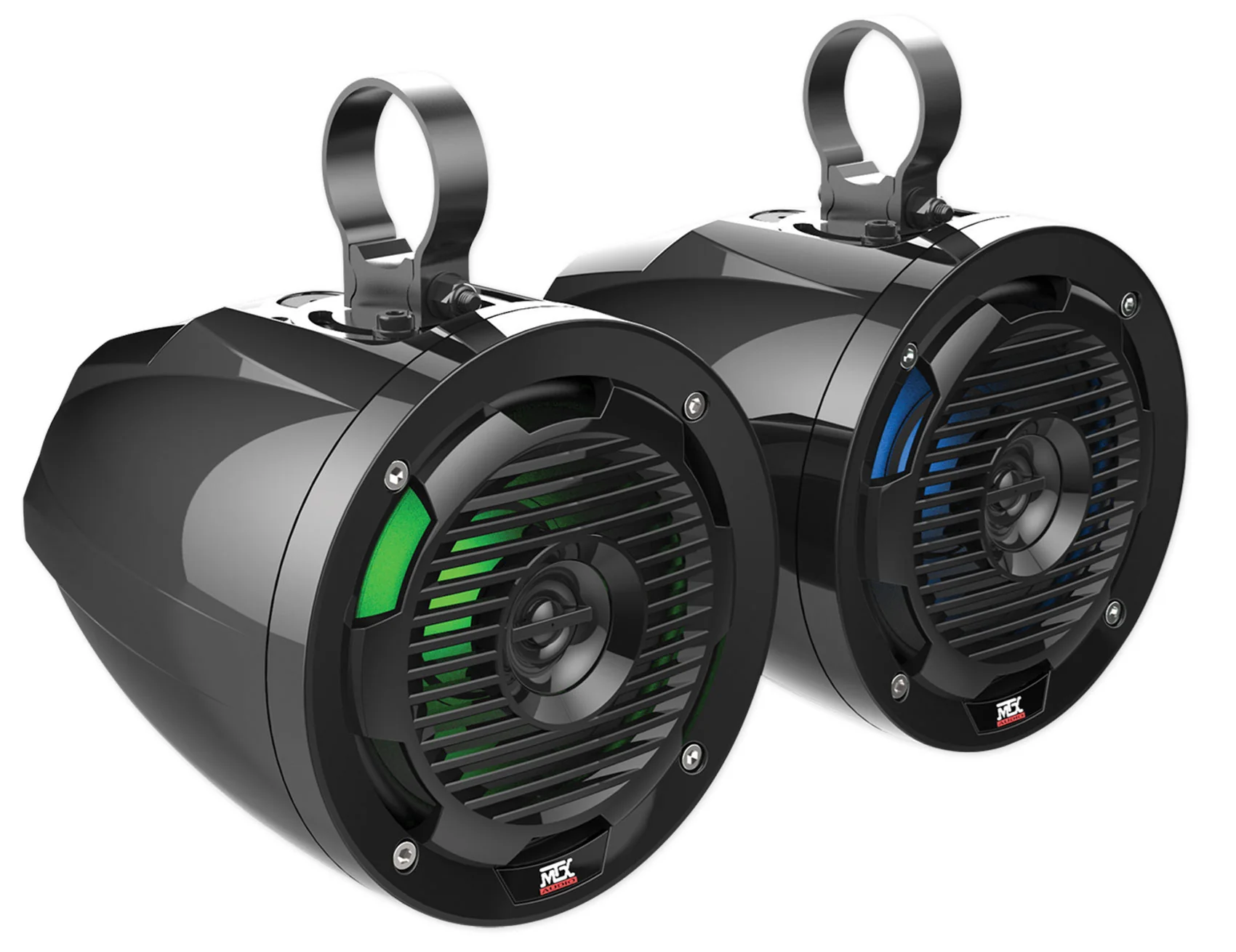 Pair MTX MUD65PL 6.5" 100w LED Tower Speakers For RZR/ATV/UTV/Jeep+Boombox - Image 7