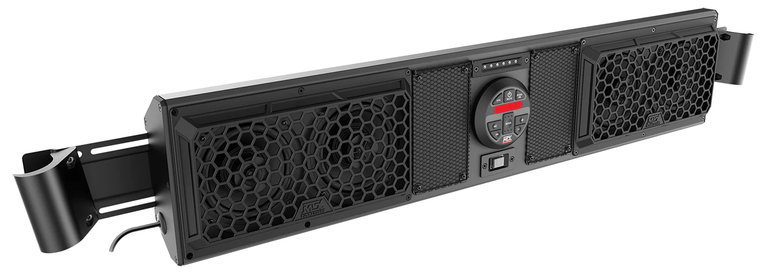 MTX MUDSYS41 Four-Speaker Marine Soundbar System w/Bluetooth For ATV/UTV+Boombox - Image 2