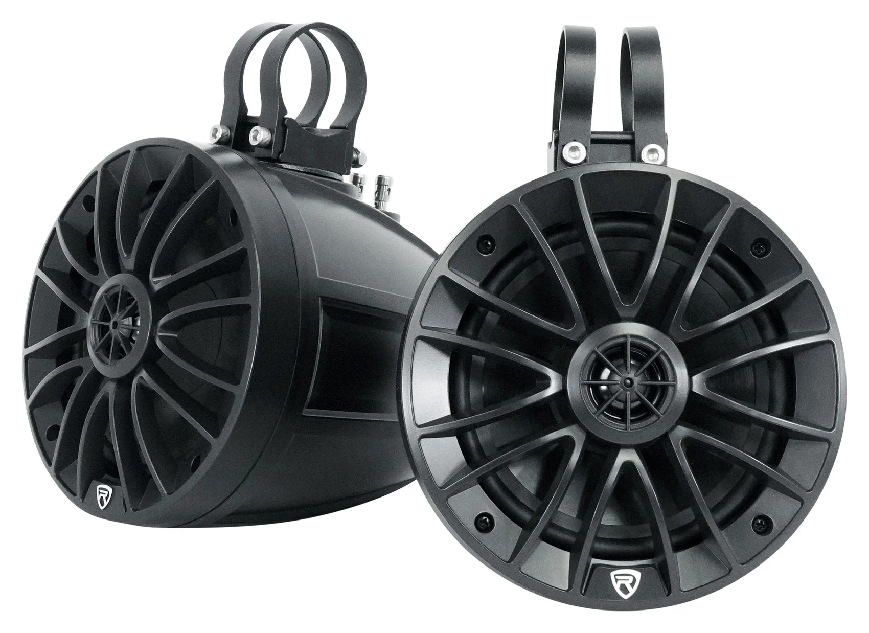 Memphis Audio MX300.2 300w 2 Channel ATV UTV Amplifier+(2) 6.5" Tower Speakers - Image 9