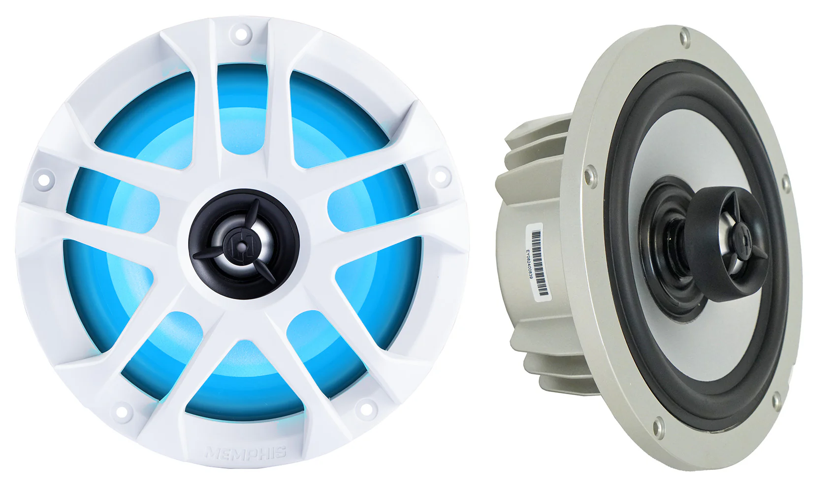 Pair Memphis Audio MXA60L 100w 6.5" Marine Boat Wakeboard Tower Speakers w/LED - Image 14