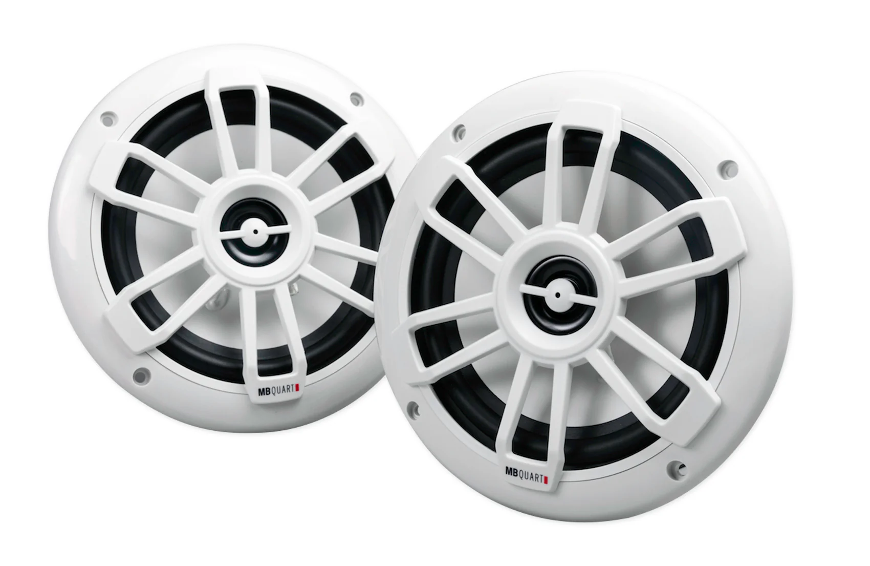 (2) MB QUART NF1-116 6.5" 80 Watt Marine Wakeboard Tower Speakers For Boat - Image 8