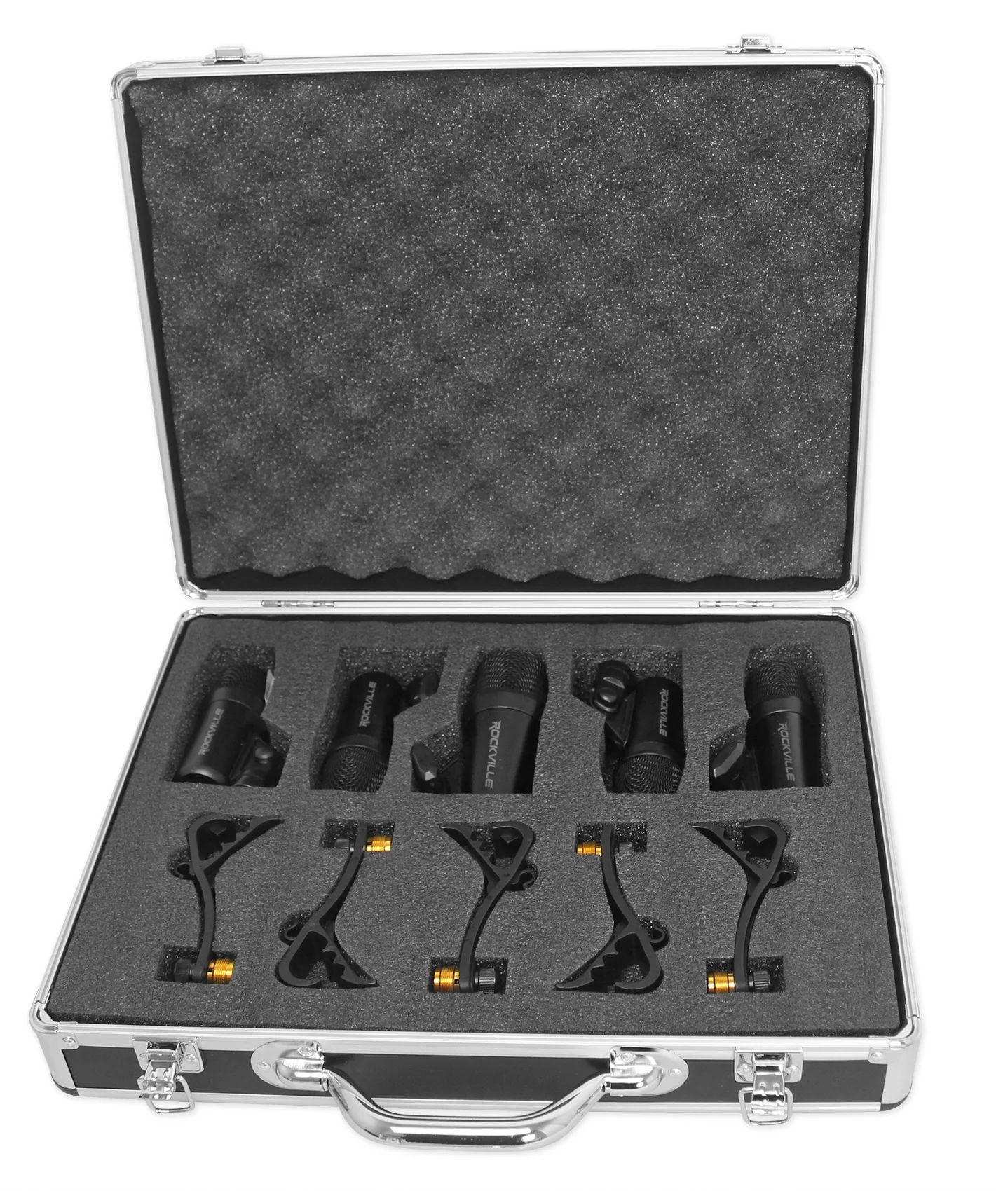 PRO‑D5 Drum Mic Kit + XLR Cables 5-Pack Bundle - Image 10