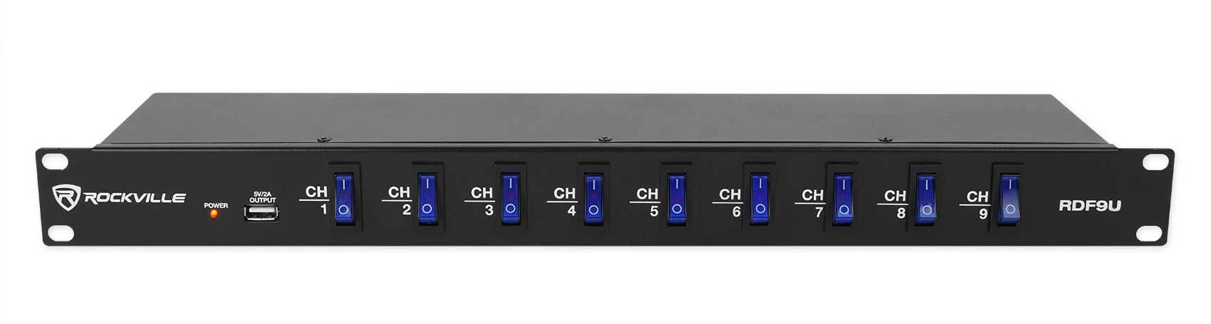 Mackie ProFX10v3+ 10-Channel Pro Effects Mixer w/USB ProFX10 v3 + Power Strip - Image 5