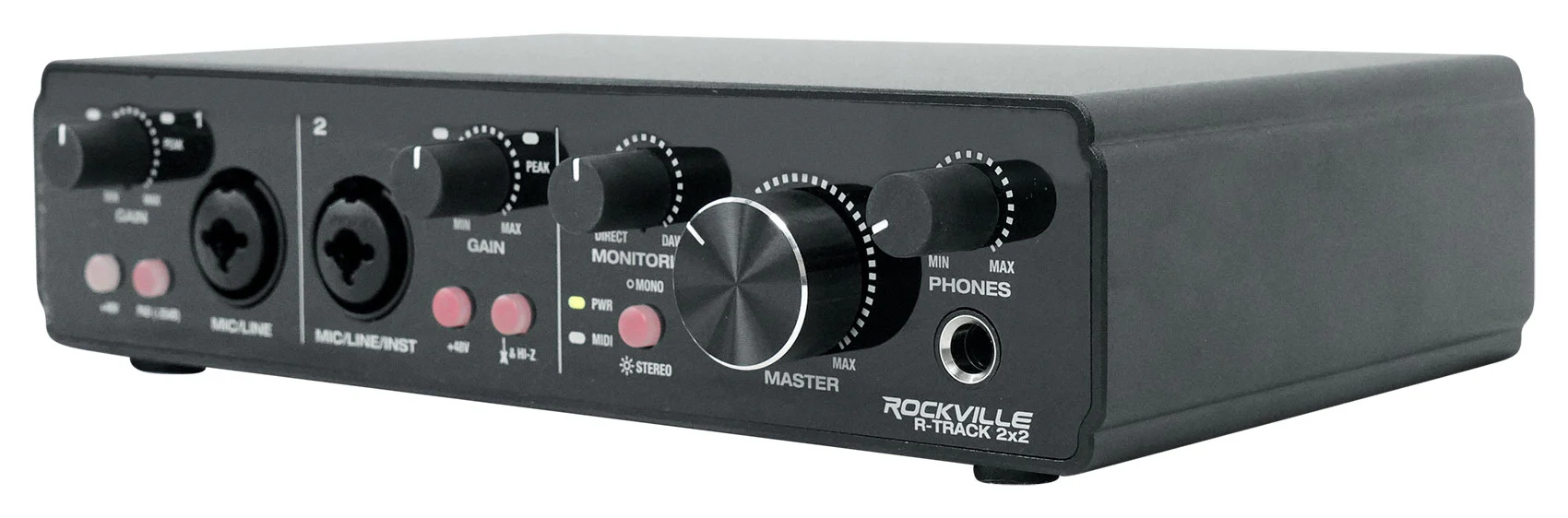 R-TRACK 2x2 + (2) RCM01 + (2) PRO-M50 + RDTS + RHPA4 Bundle - Image 42