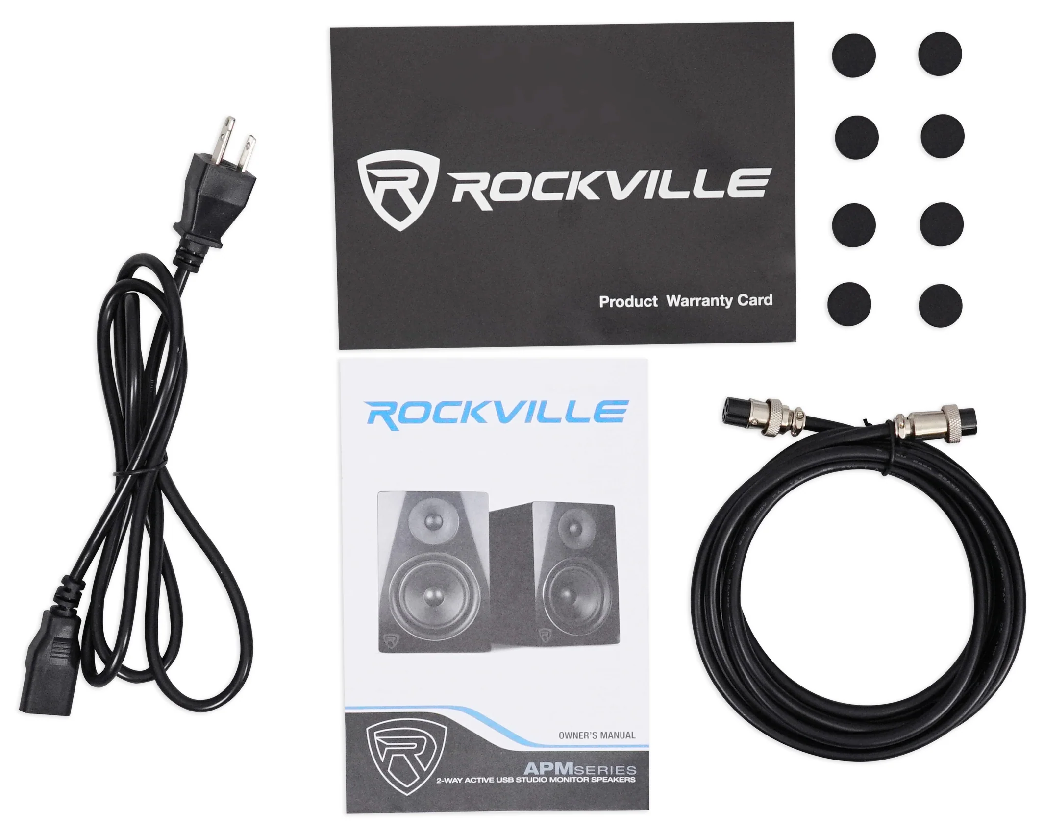 R-TRACK SOLO + APM5B Black Studio Monitors Bundle - Image 6