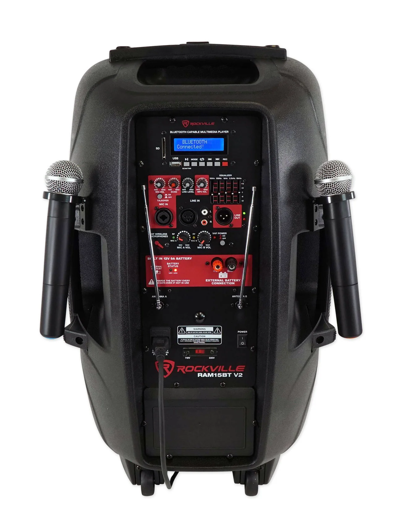 RAM15BT 15" Battery PA Karaoke Bundle - Image 12