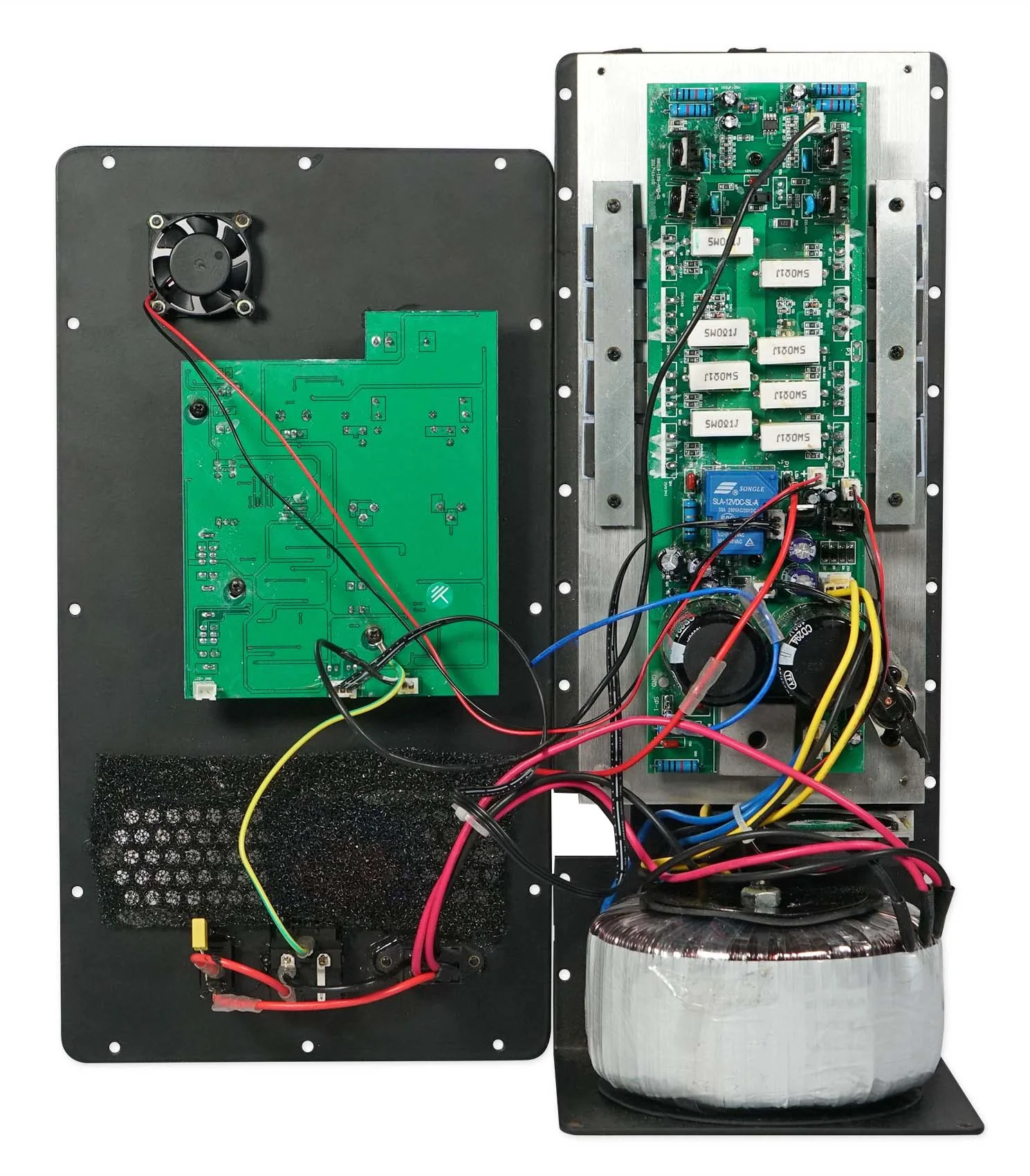 Rockville RBG15S AMP SU 1600w Active Powered Pro PA Subwoofer Amp Plate+Limiter - Image 2