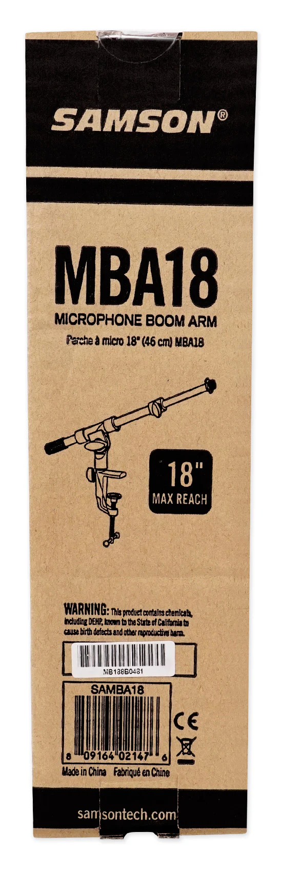 RCM02 Condenser Microphone + Samson MBA18 Boom Arm Bundle - Image 10