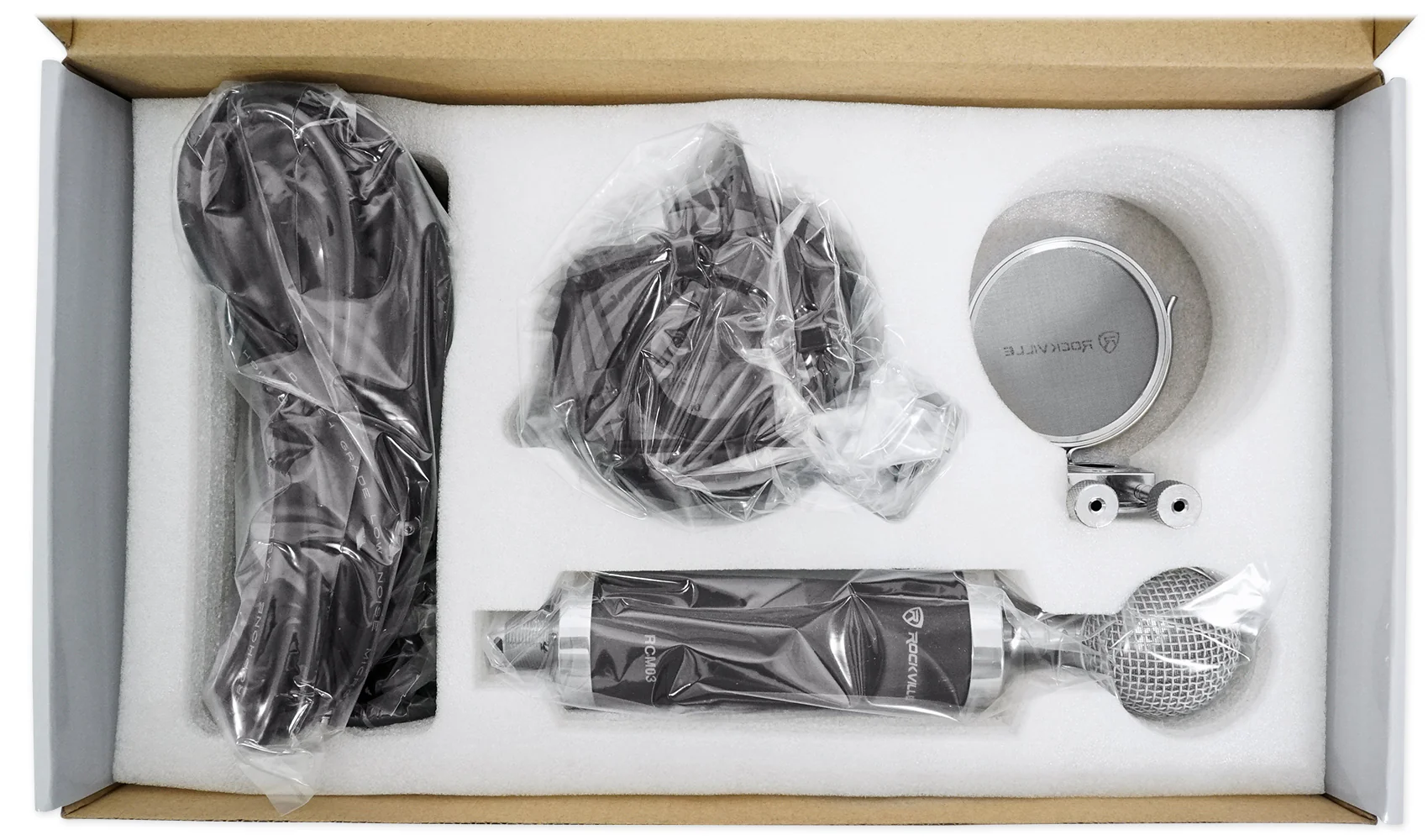 RCM03 Condenser Microphone + RockShield 3 Isolation Shield Bundle - Image 8