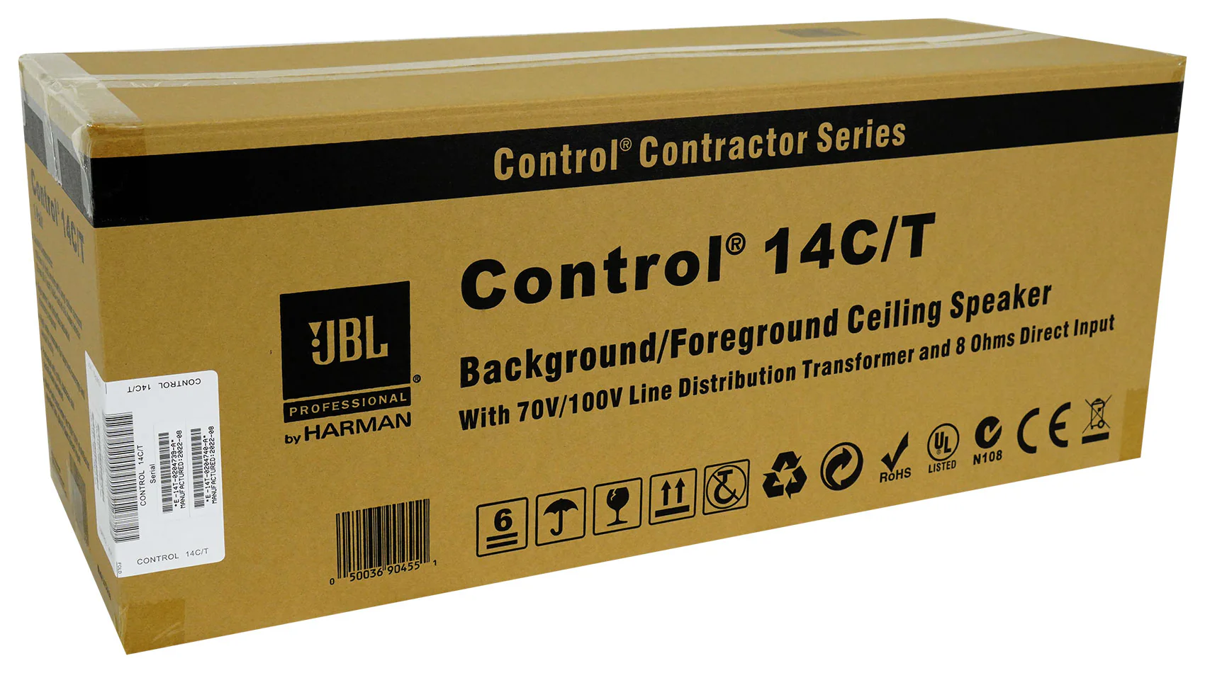 CONTROL 14C/T White 4-Pack + RCS180-6 6-Zone 180W Amp Bundle - Image 11