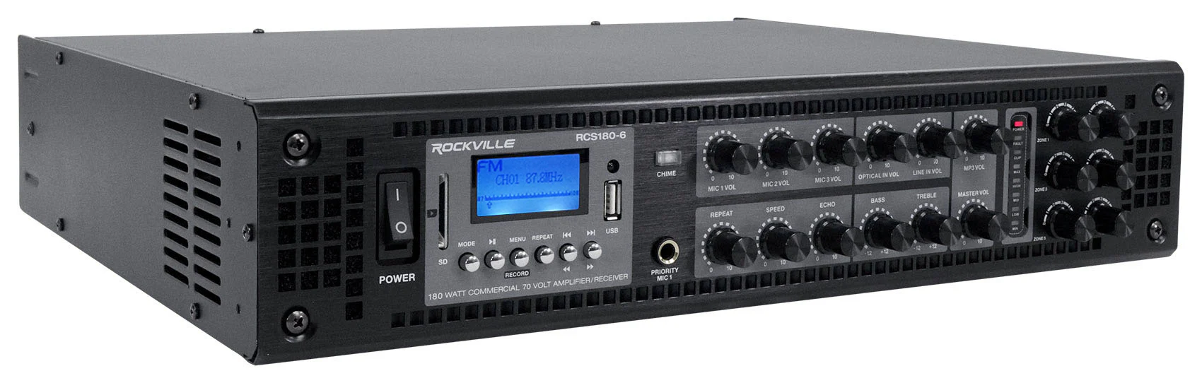 LCT 81C/T White 6-Pack + RCS180-6 6-Zone 180W Amp Bundle - Image 3
