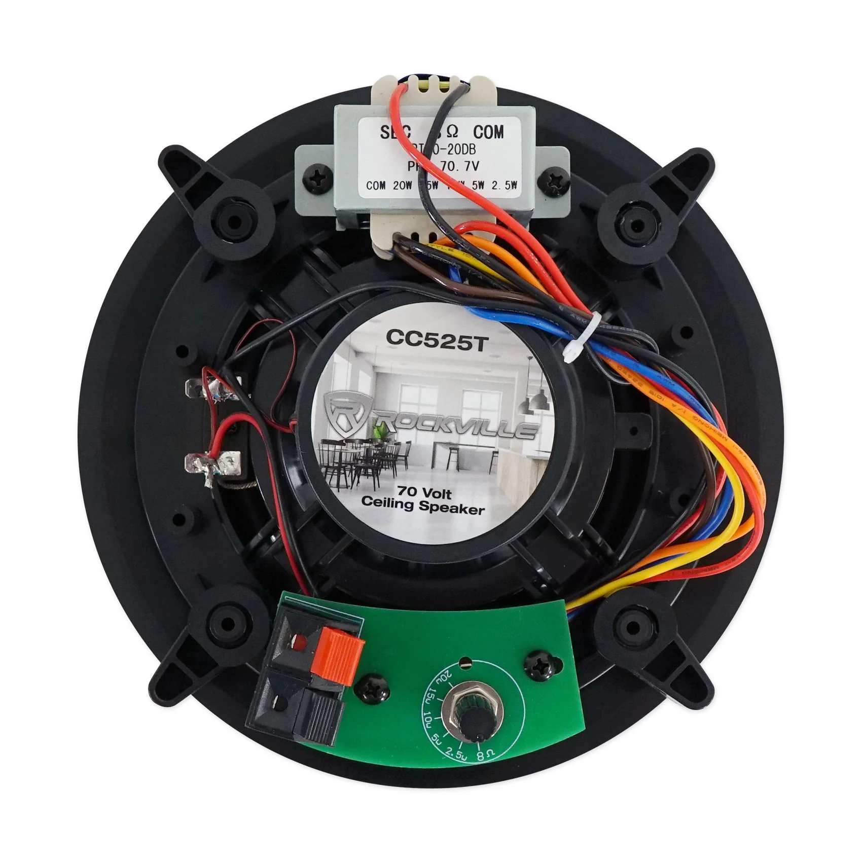 CC525T Black 10-Pack + TITAN SLIM D8 Sub + RCS180-6 Amp Bundle - Image 14