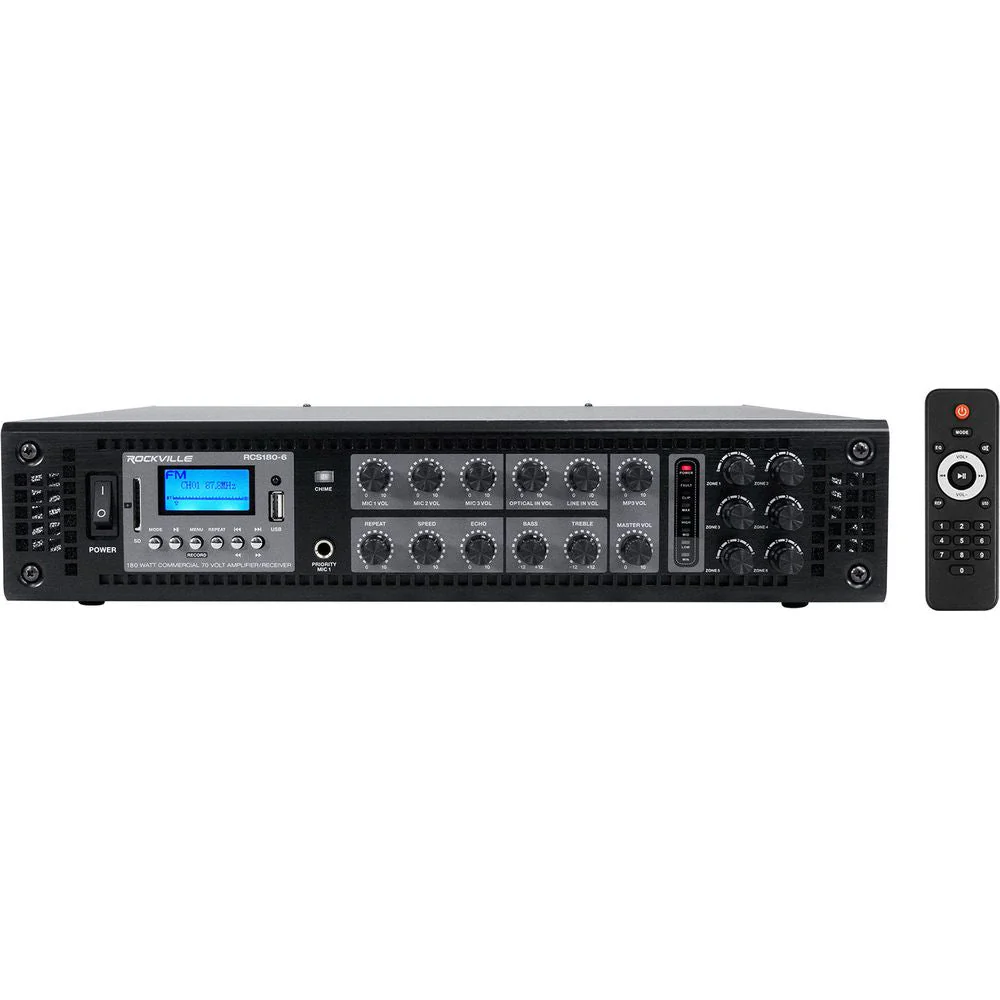 CONTROL 12C/T White 12-Pack + RCS180-6 6-Zone 180W Amp Bundle - Image 4
