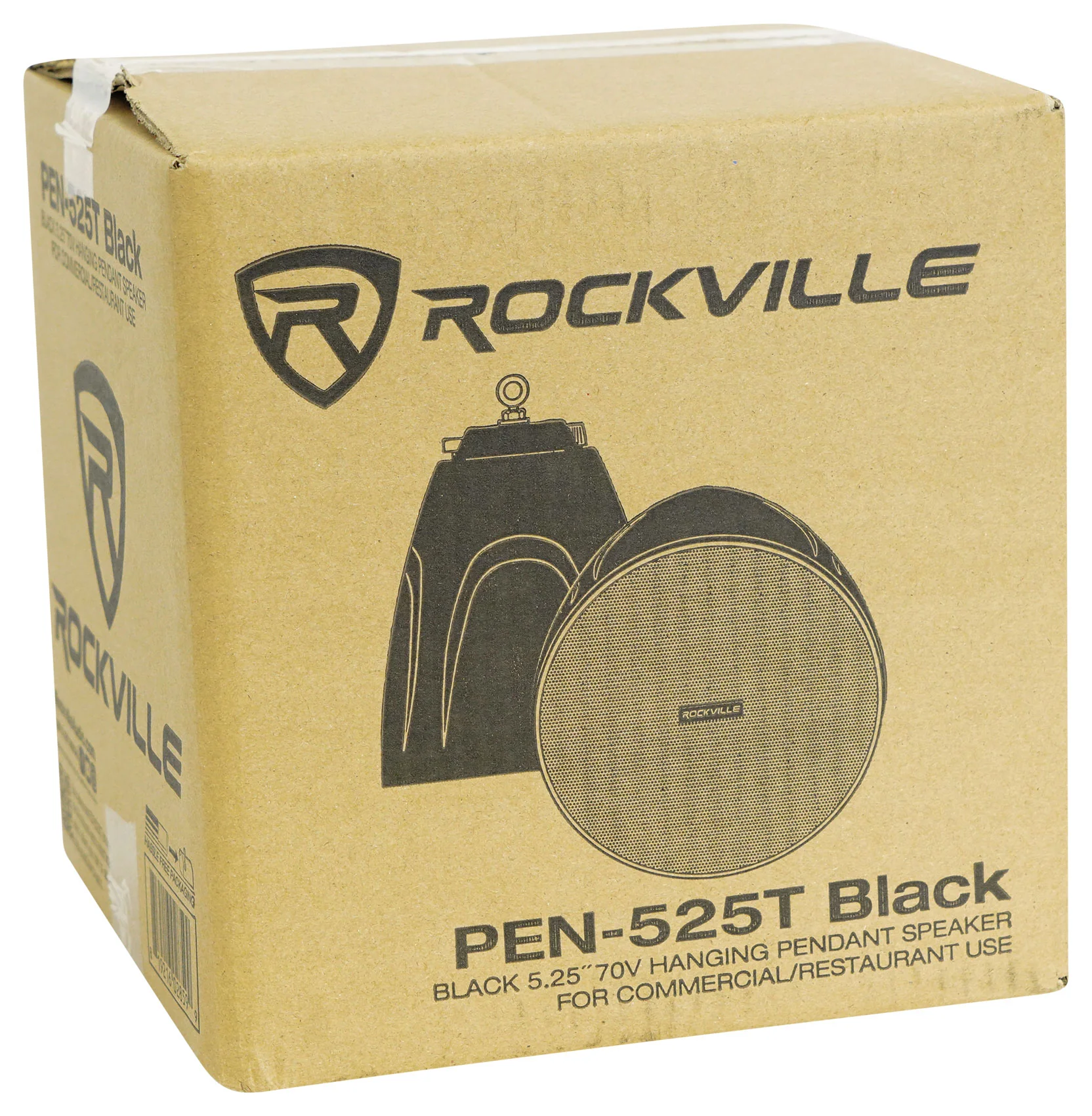 PEN-525T Black 6-Pack + RCS180-6 6-Zone 180W Amp Bundle - Image 8