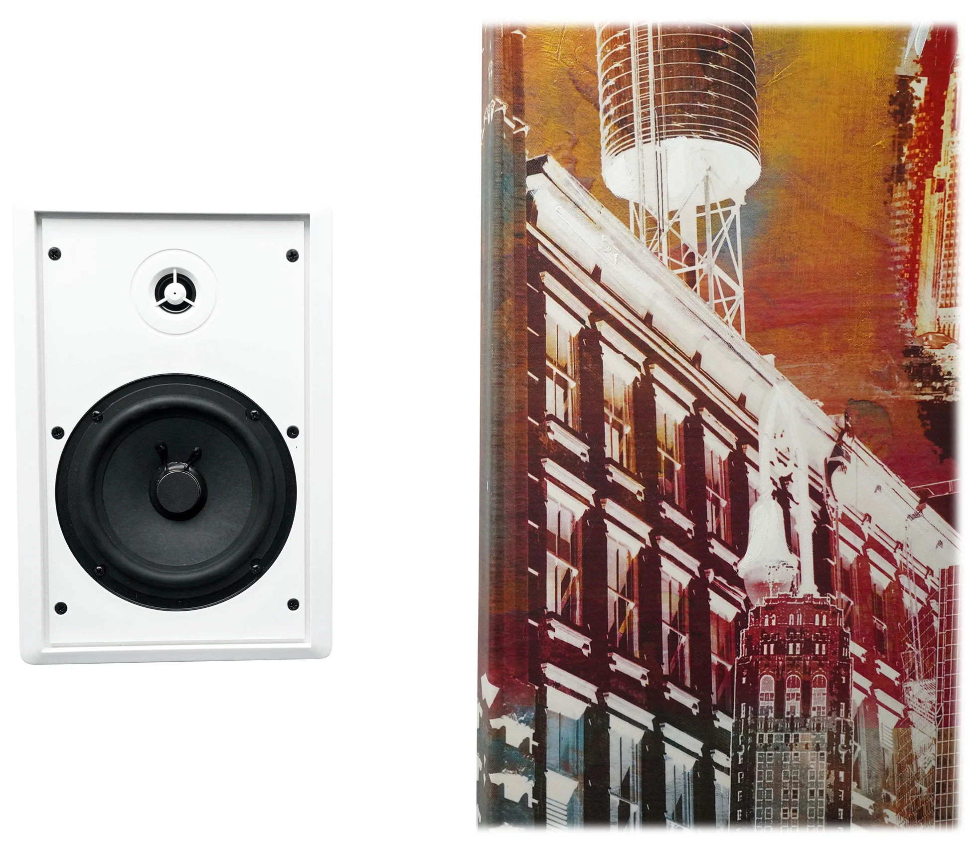 RockSlim 70W White 12-Pair + 8124 4" Ceiling 4-Pair + RCS180-6 Amp Bundle - Image 9