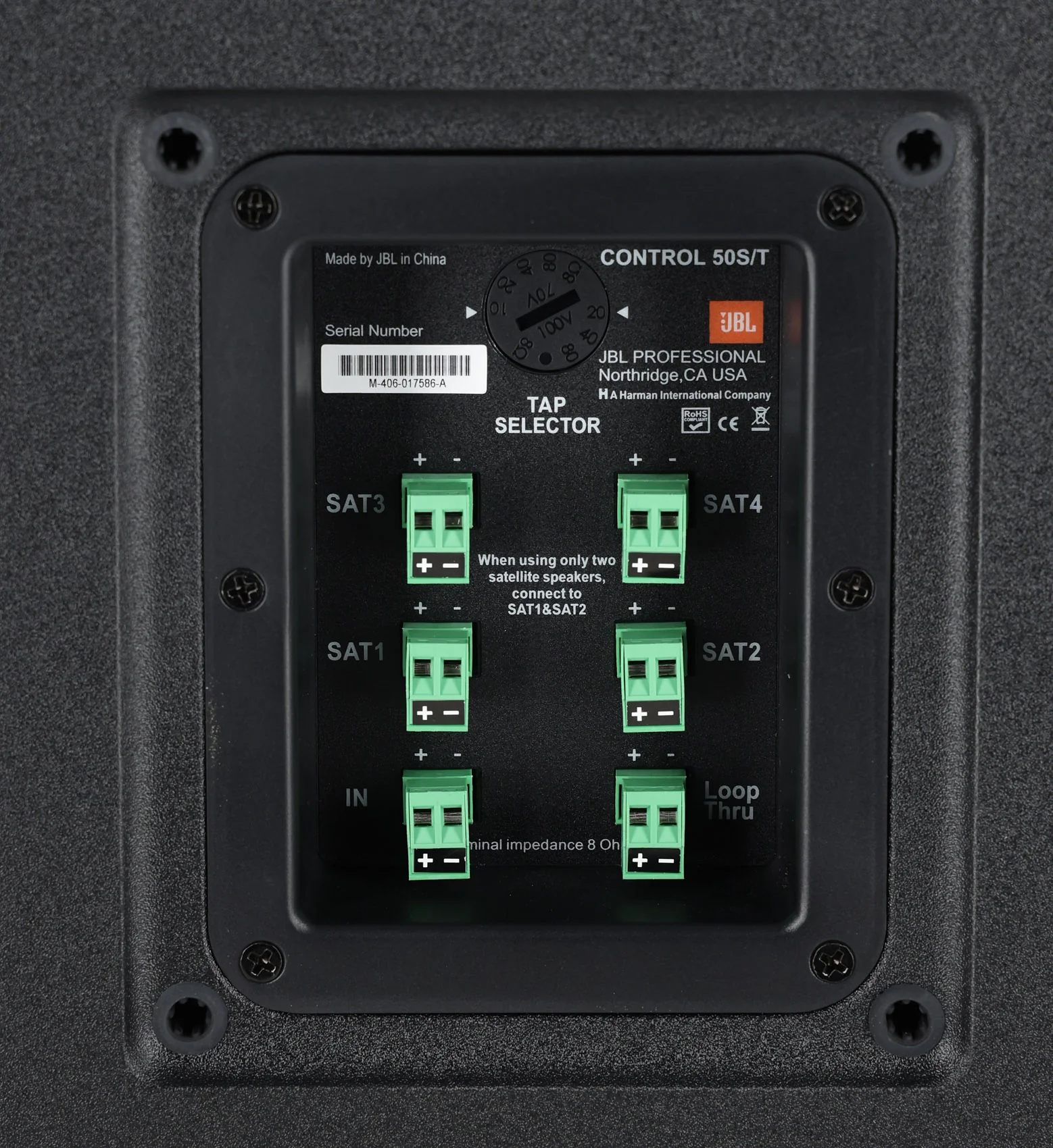 C50PACK Black + 8124 8-Pack + RCS180-6 6-Zone 180W Amp Bundle - Image 8