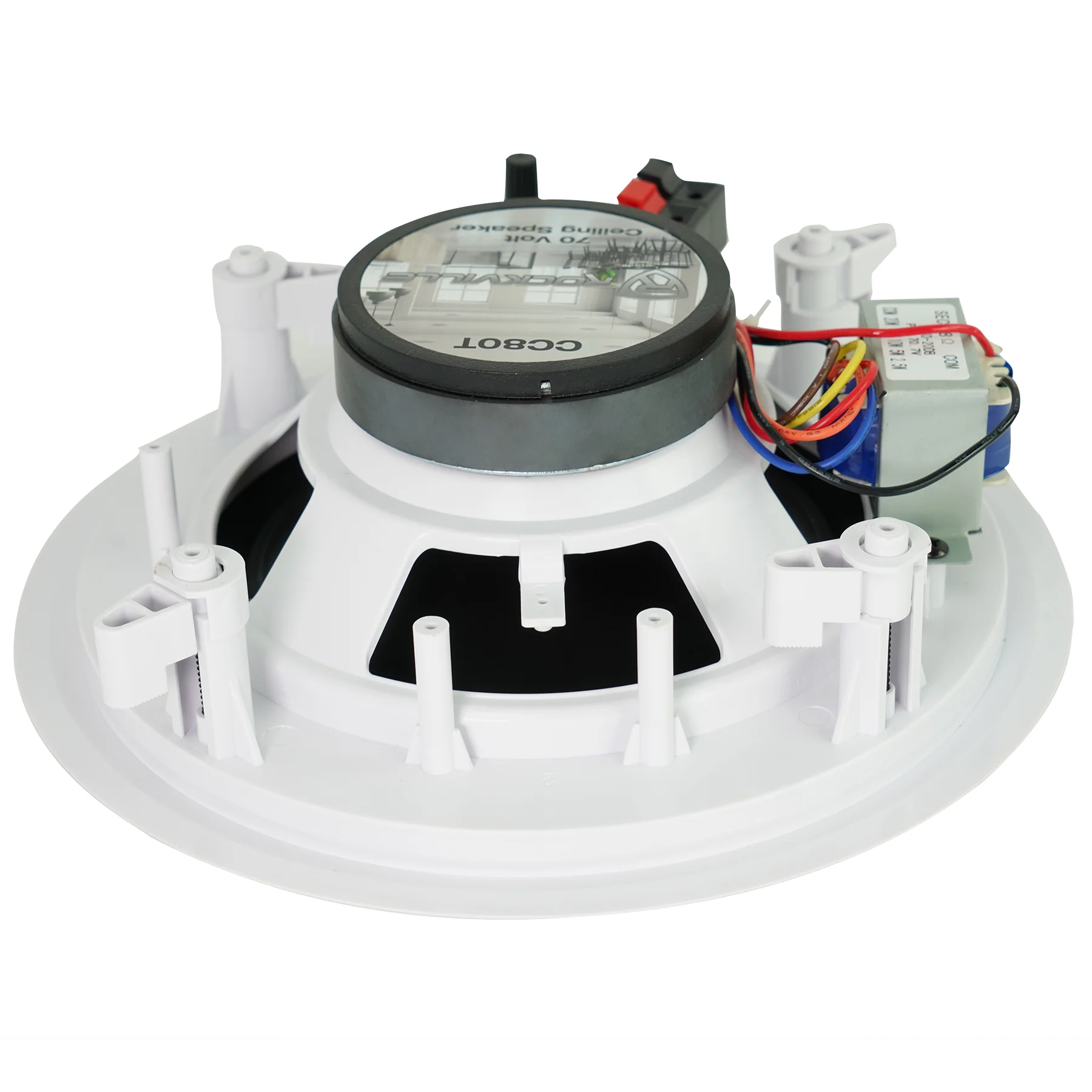 CC80T White 16-Pack + RCS350-6 6-Zone 350W Amp Bundle - Image 13