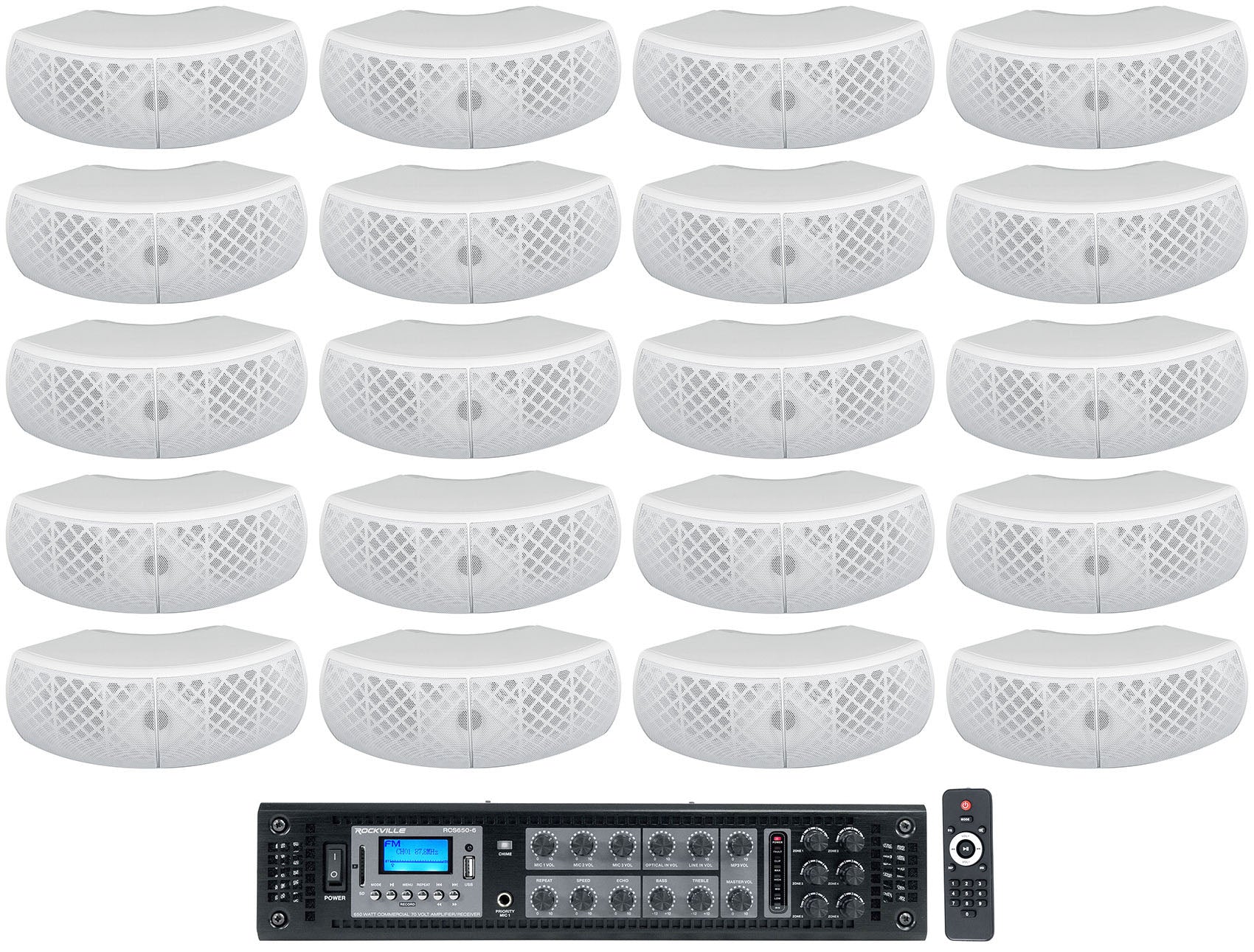 WET-D4 White 20-Pack + RCS650-6 Bundle