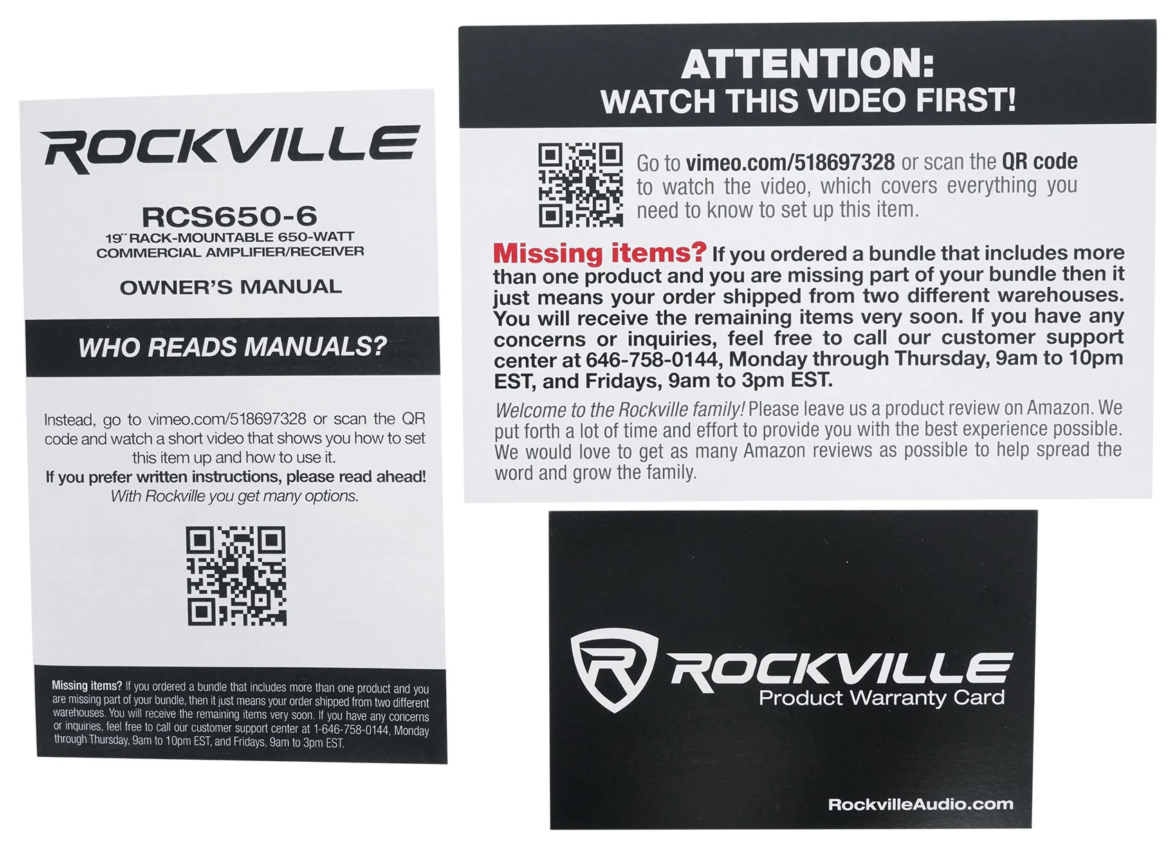 AWC82 Black 3-Pack + RCS650-6 Bundle - Image 11