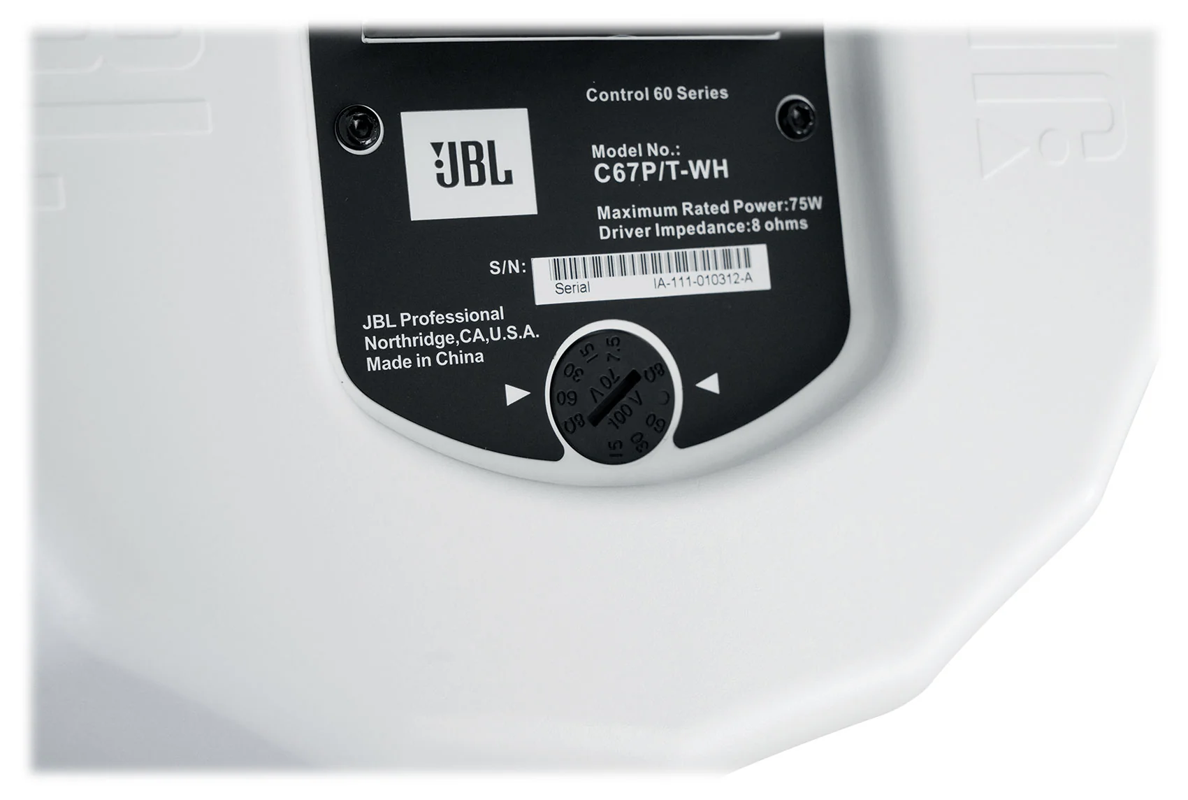Control 67 P/T White 8-Pack + RCS650-6 Bundle - Image 14