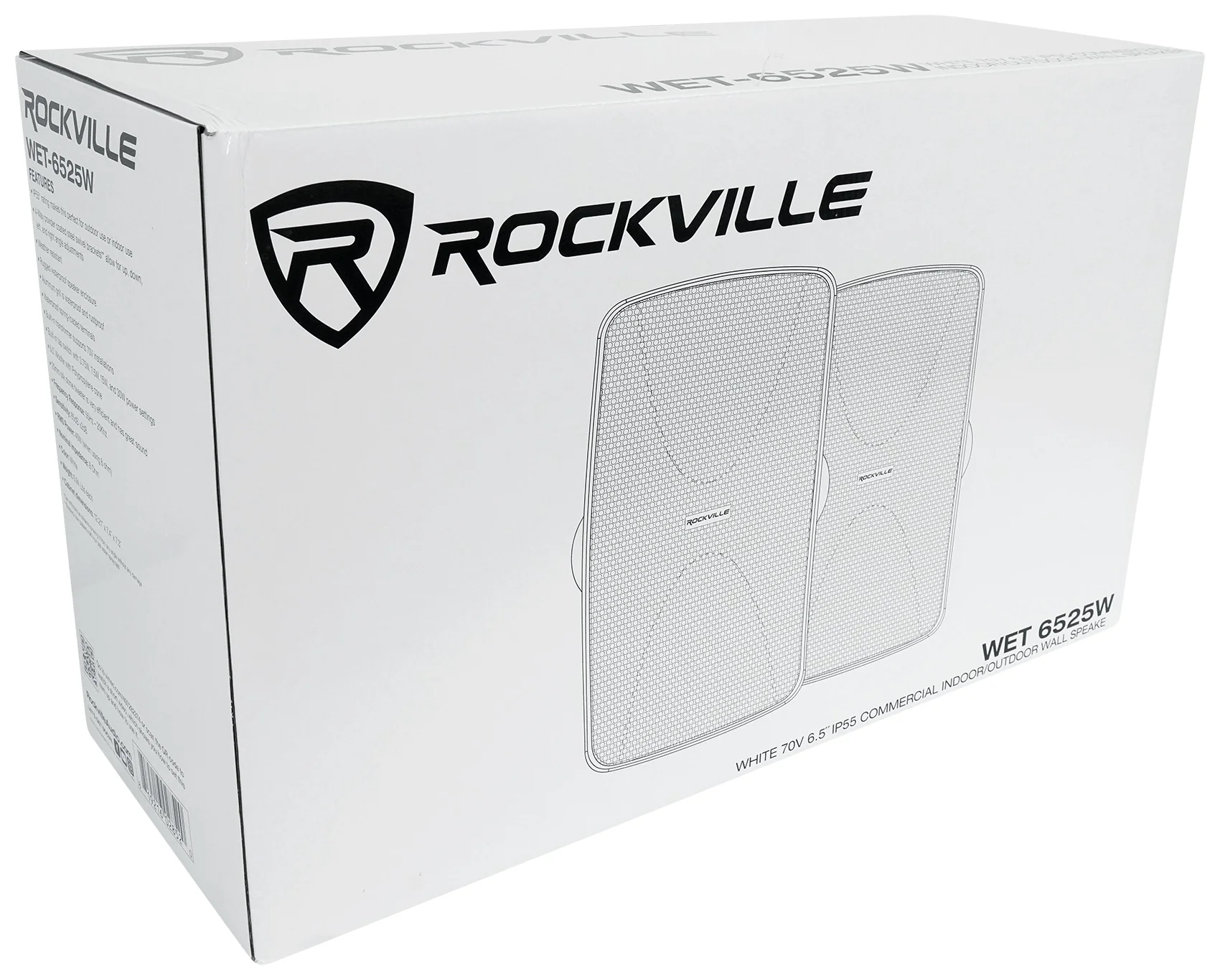 RCS80-1 + WET-6525W White Speakers Bundle - Image 9