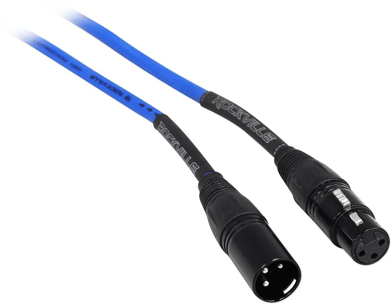 RCXFM100P 100' XLR 2-Pack Red/Blue Bundle - Image 2