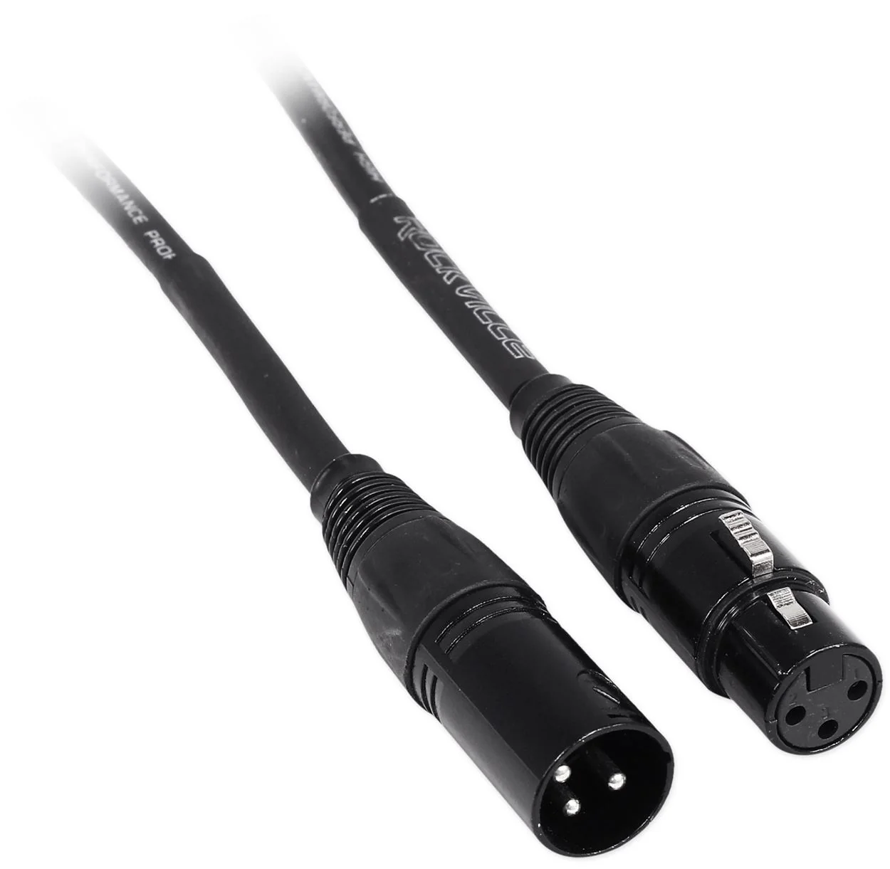 REAN XLR 6' Cables 3-Pack (Black/Blue/Red) Bundle - Image 2