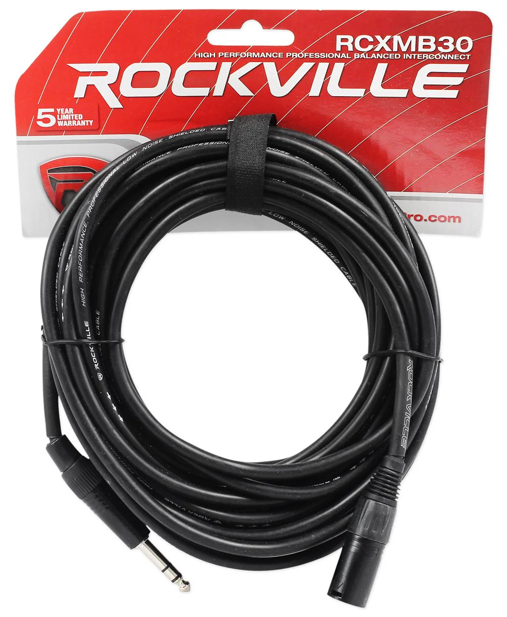 XLR Male to 1/4" TRS Cable 3-Pack + Color-Coded Balanced Cables Bundle - Image 3